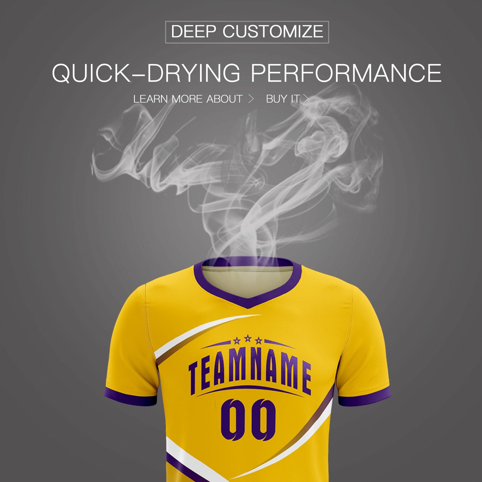Custom Gold Old Gold Color Block Training Uniform For Men Soccer Sets Jersey