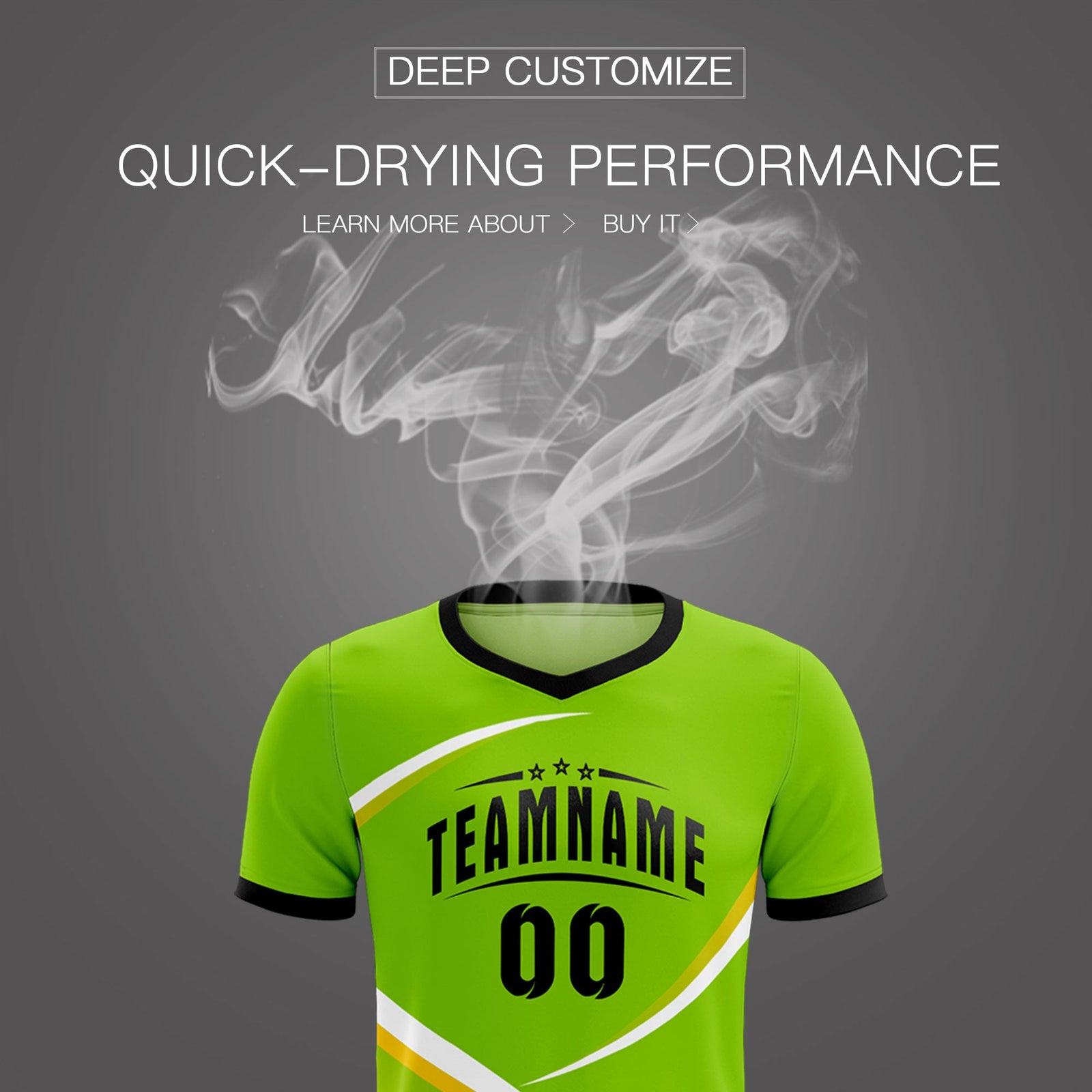 Custom Neon Green Black Color Block Training Uniform For Men Soccer Sets Jersey