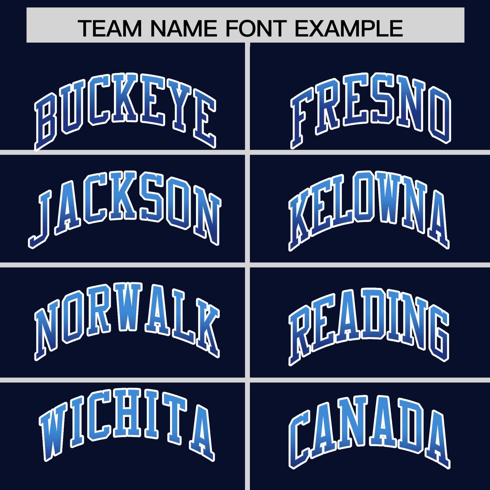Custom Navy Powder Blue-Royal Gradient Varsity Full-Snap Raglan Sleeves Baseball Jacket