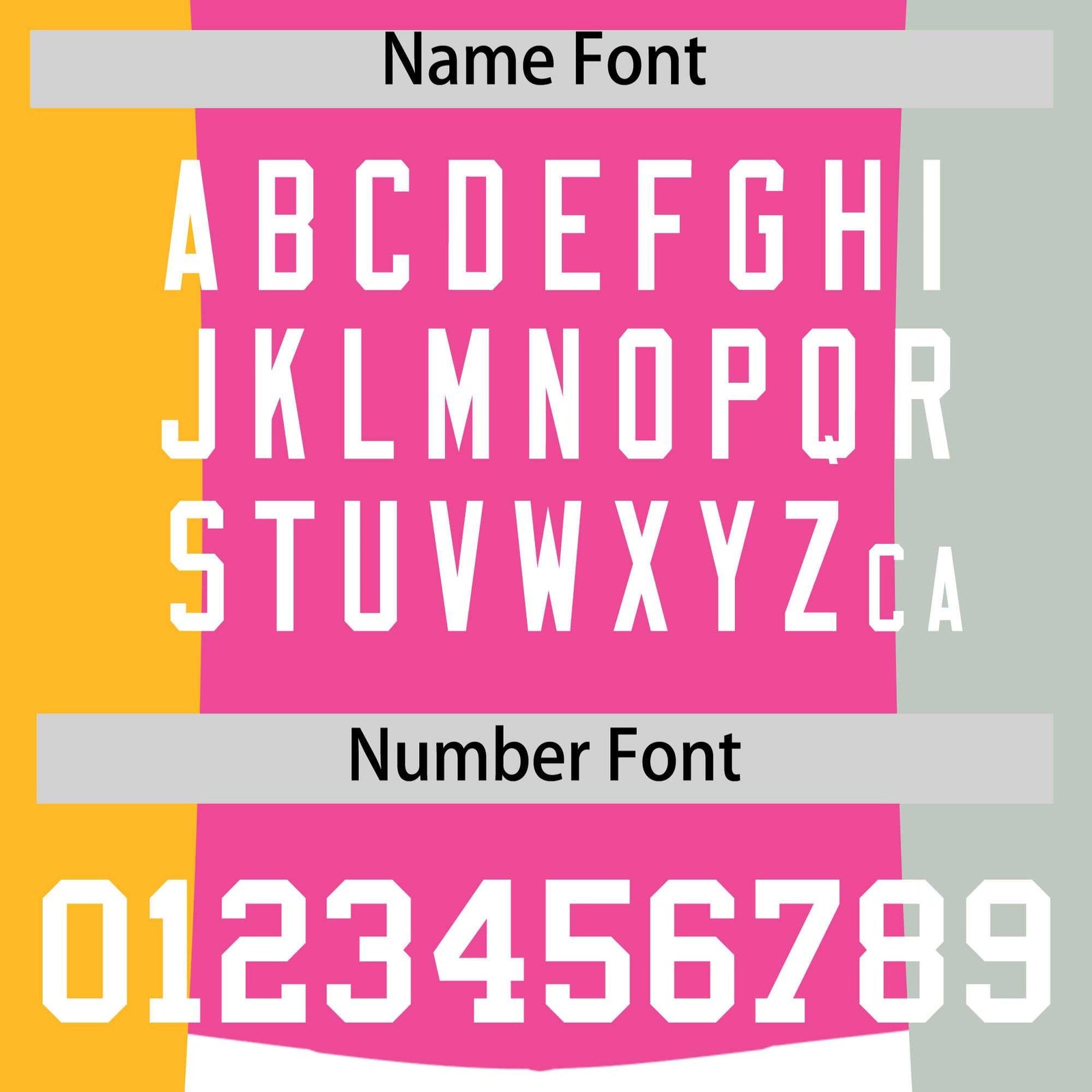 Custom Pink Yellow Gray Personalization Varsity Full-Snap Three Color Blocks Letterman Jacket| KXKSHOP