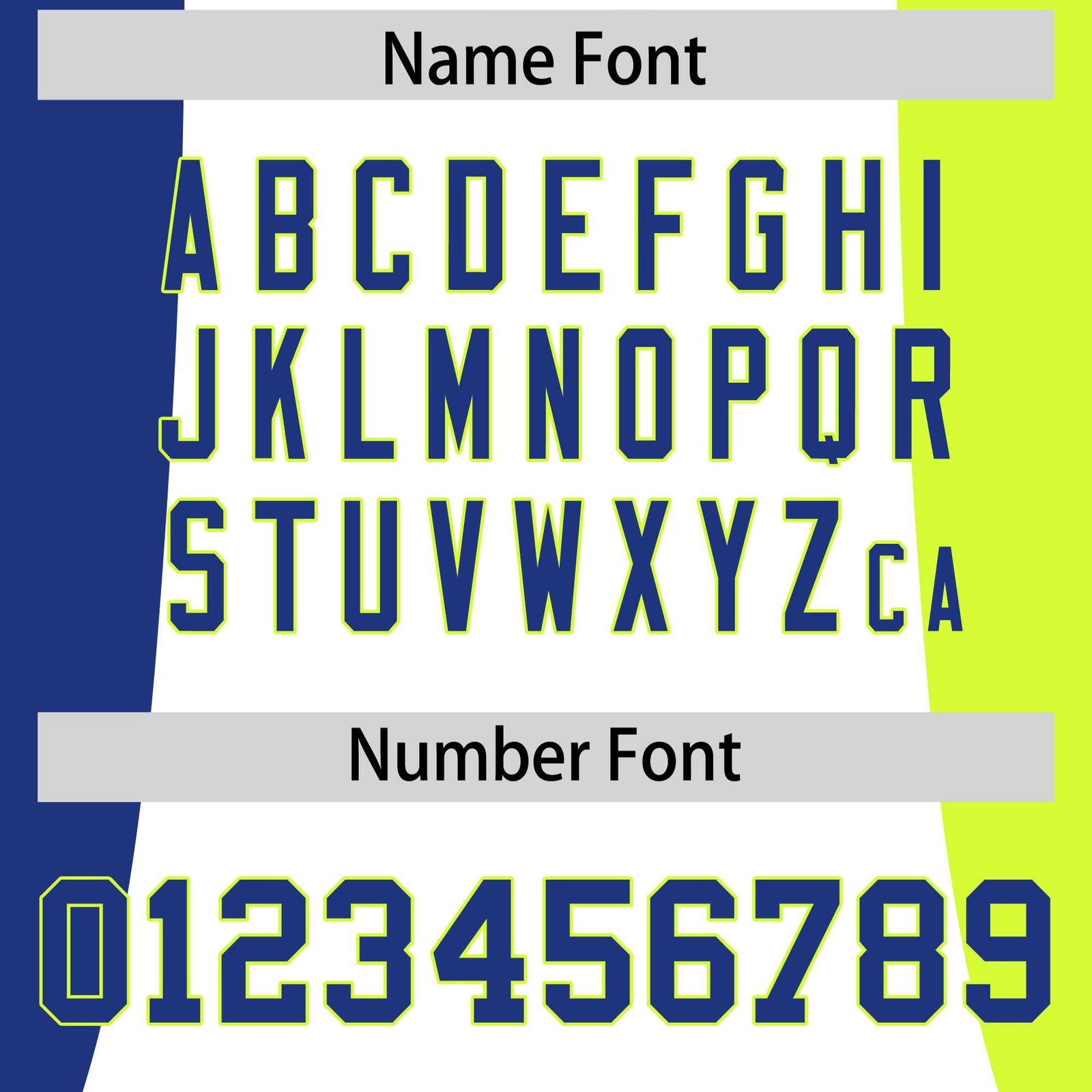 Custom White Royal Blue Fluorescent Green Personalization Varsity Full-Snap Three Color Blocks Letterman Jacket