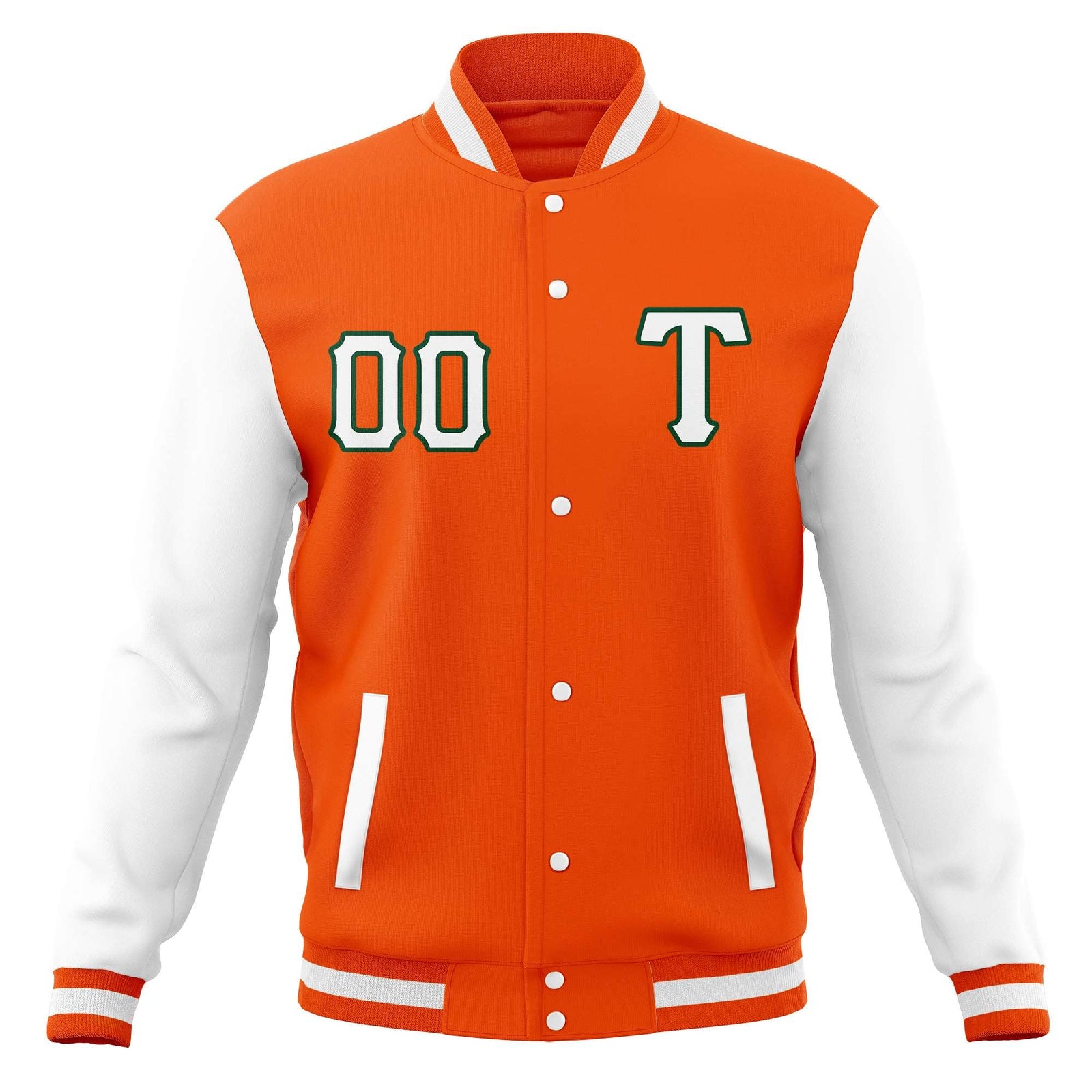 Custom Full-Snap Casual Baseball Coats Varsity Letterman Jackets