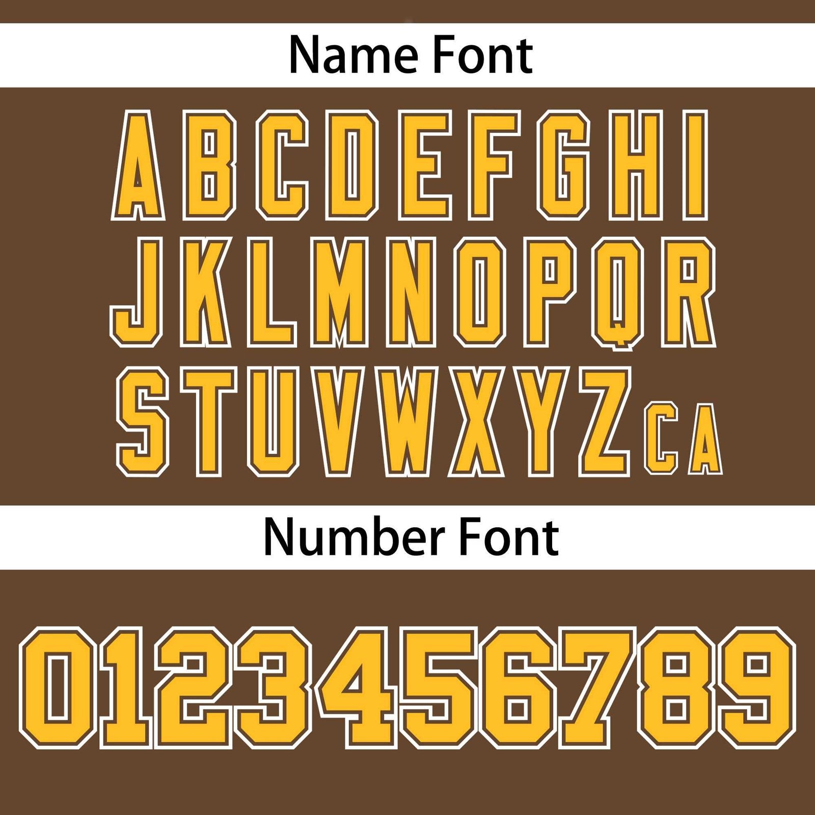 Custom Brown White-Gold Varsity Full-Zip Raglan Sleeves Letterman Bomber Jacket