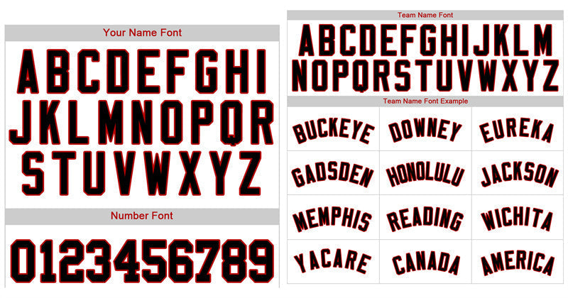 Custom White Black-Red Hook Stripe Fashion Authentic Baseball Jersey