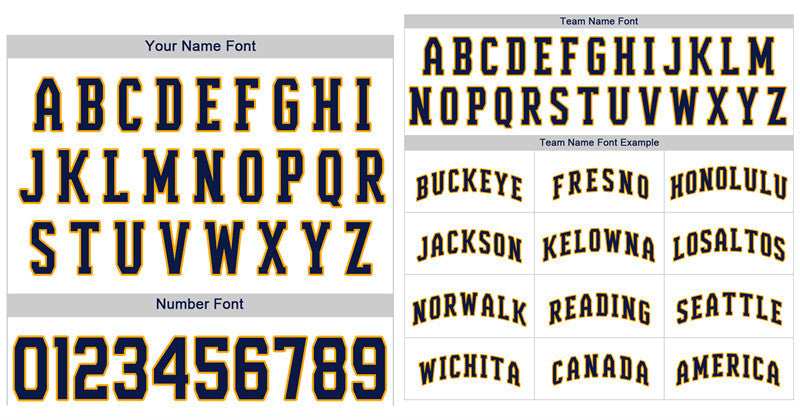 Custom White Navy-Gold Stripe Fashion Authentic Baseball Jersey