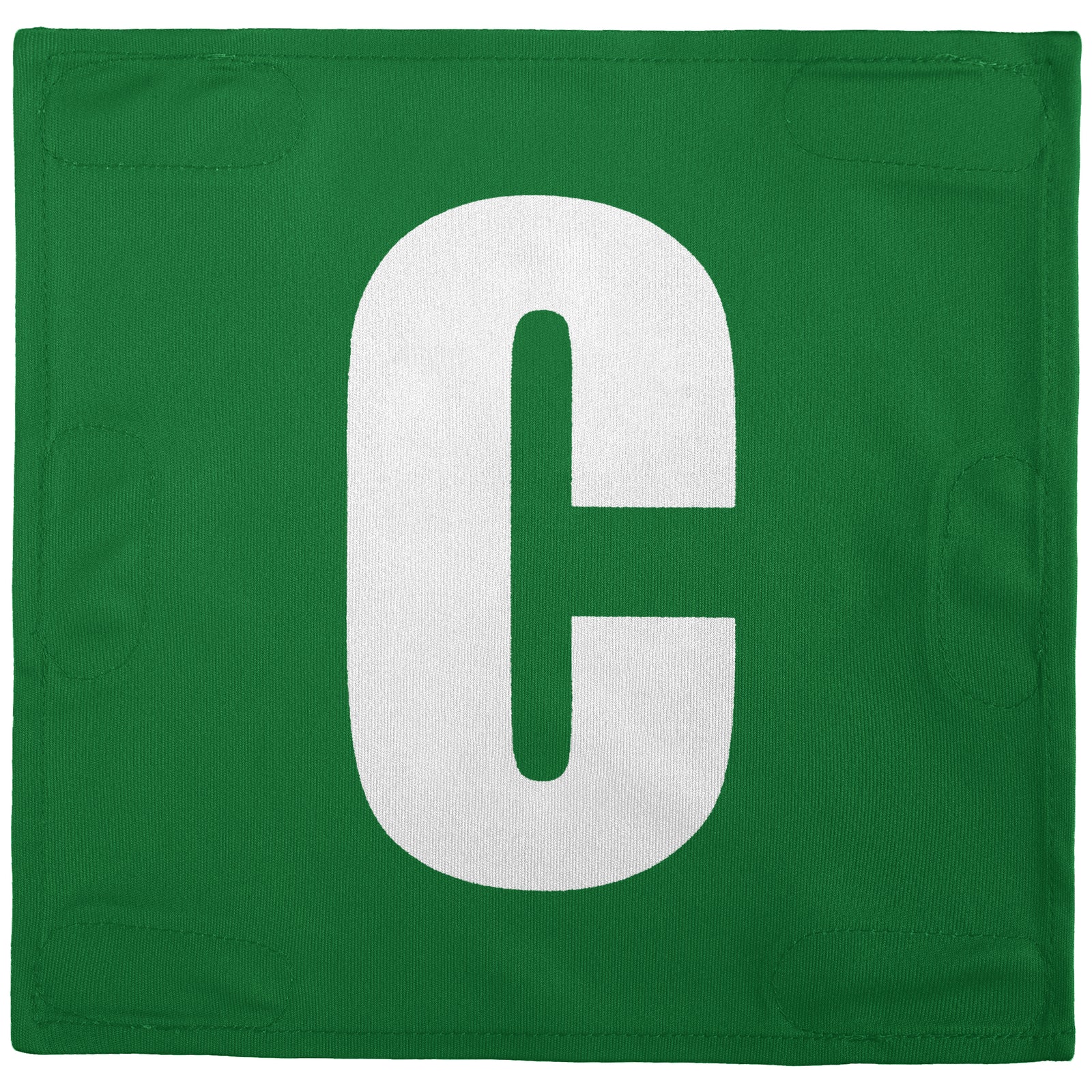 Netball Velcro Patches Set Kelly Green & White