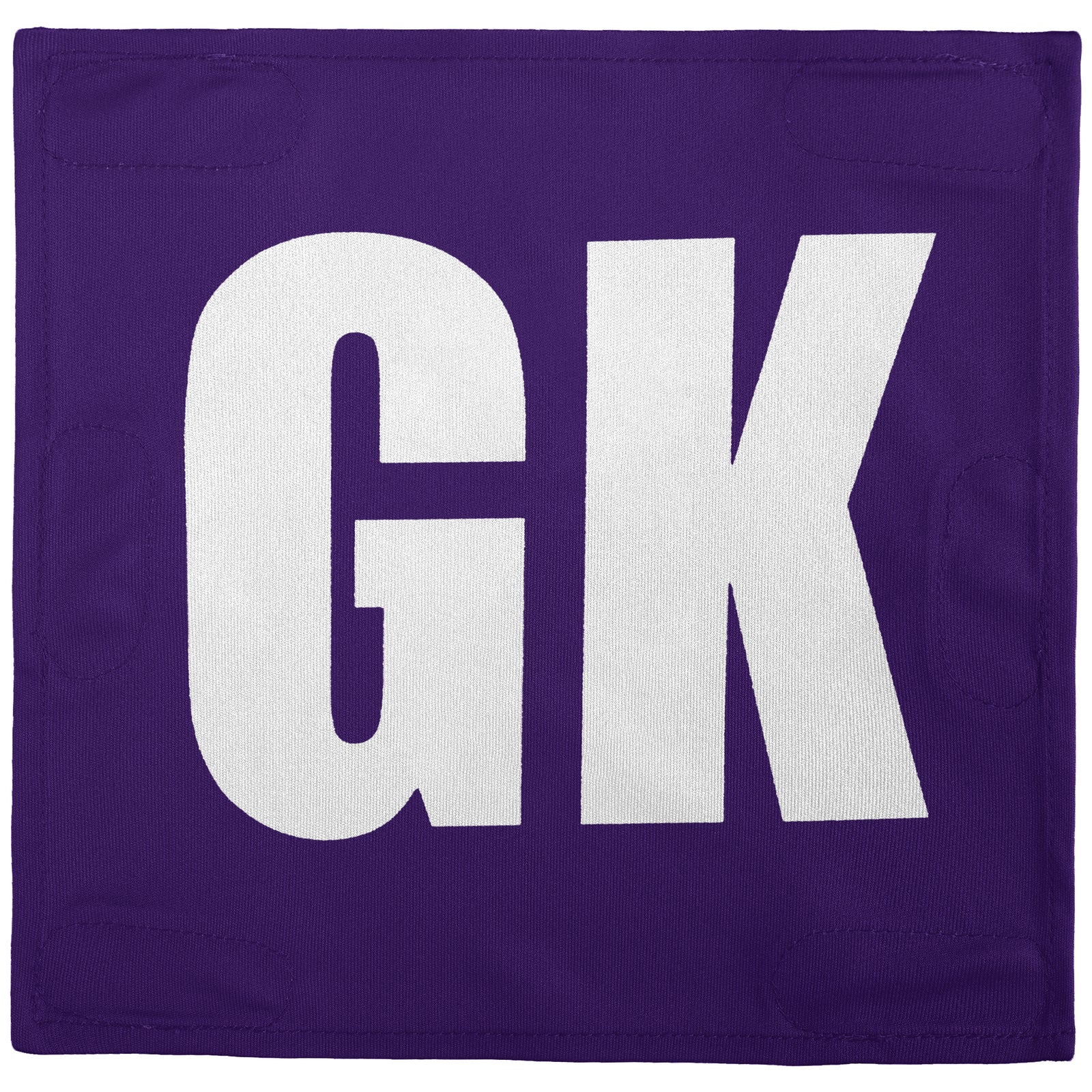 Netball Velcro Patches Set Purple & White