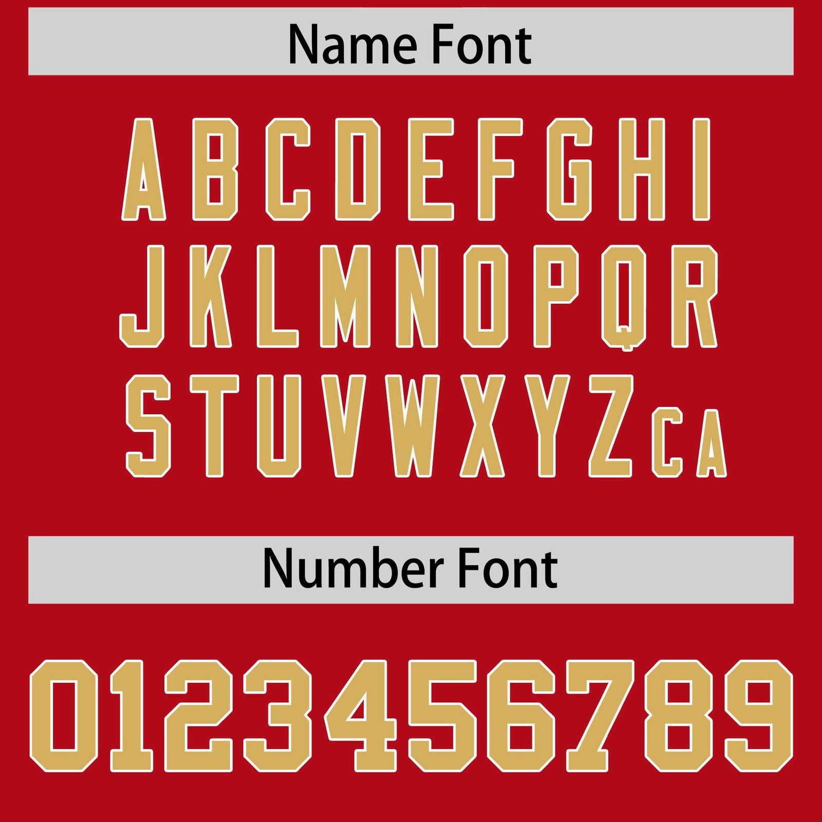 Custom Red Old Gold Personalized Insert Color Design Authentic Football Jersey