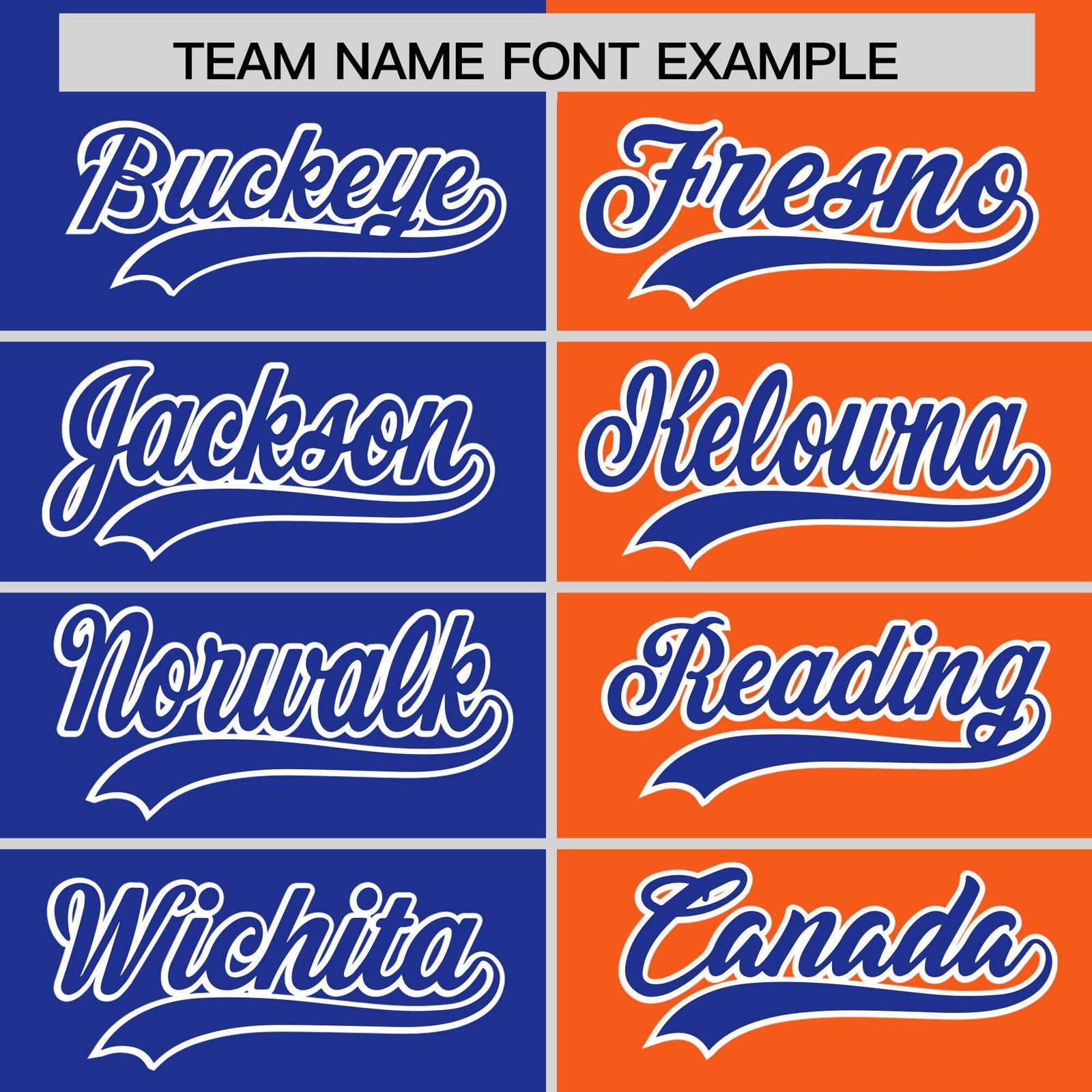 Custom Royal Orange Four Squares Design Performance Polo Shirt