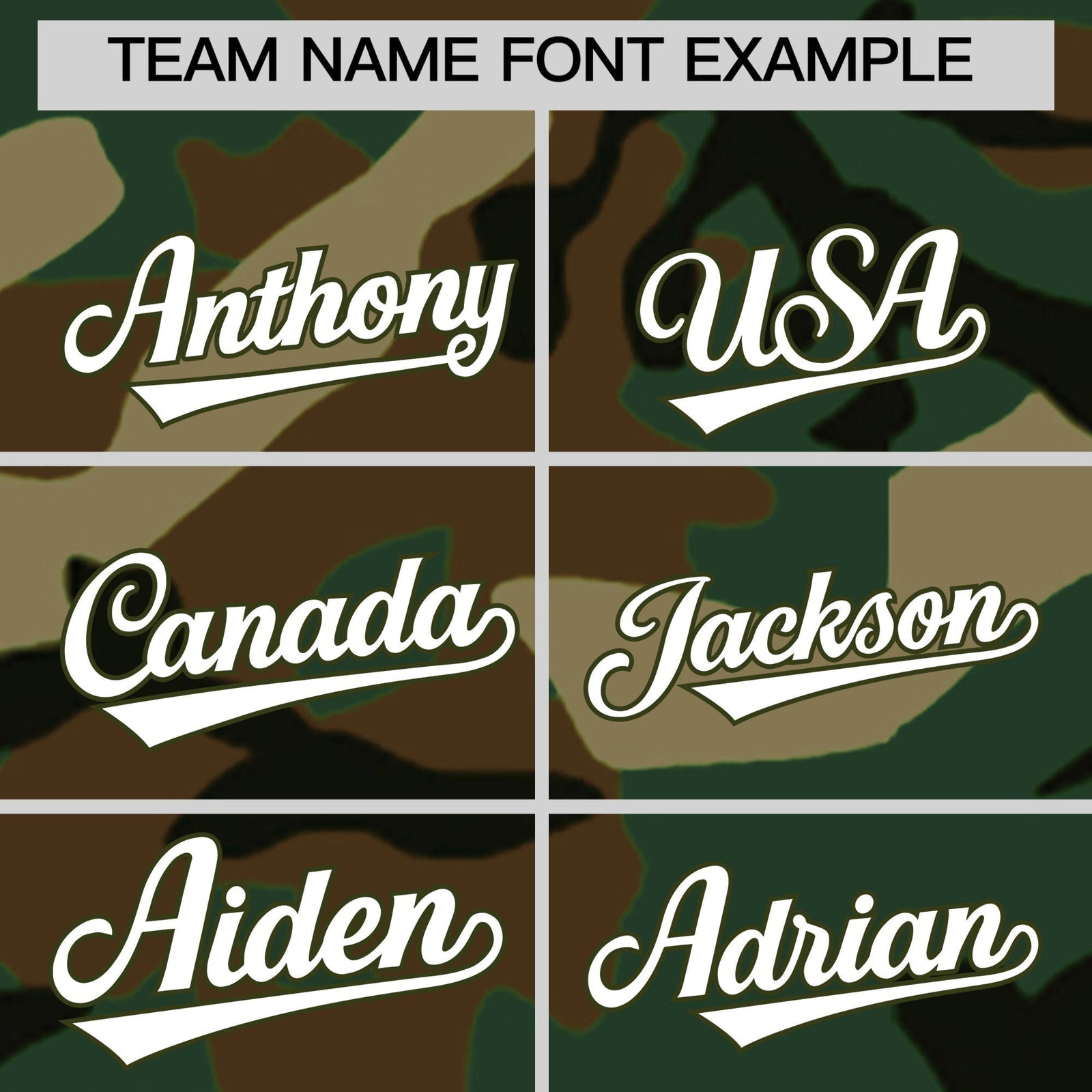 Custom Camo T-shirts Olive White Jungle Camouflage Training Shirts