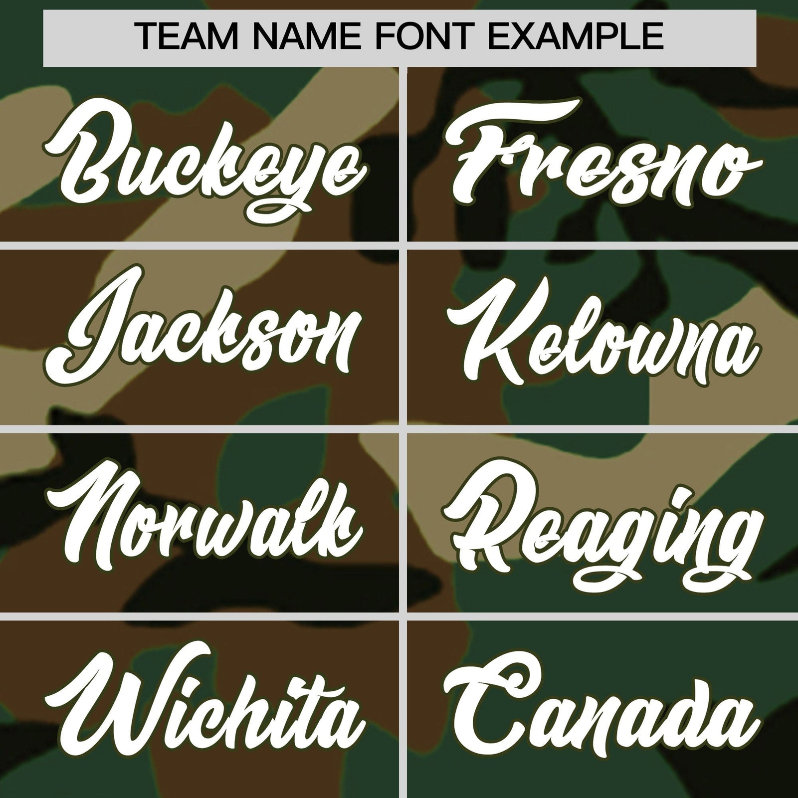 Custom Camo T-shirts Olive White Jungle Camouflage Training Shirts