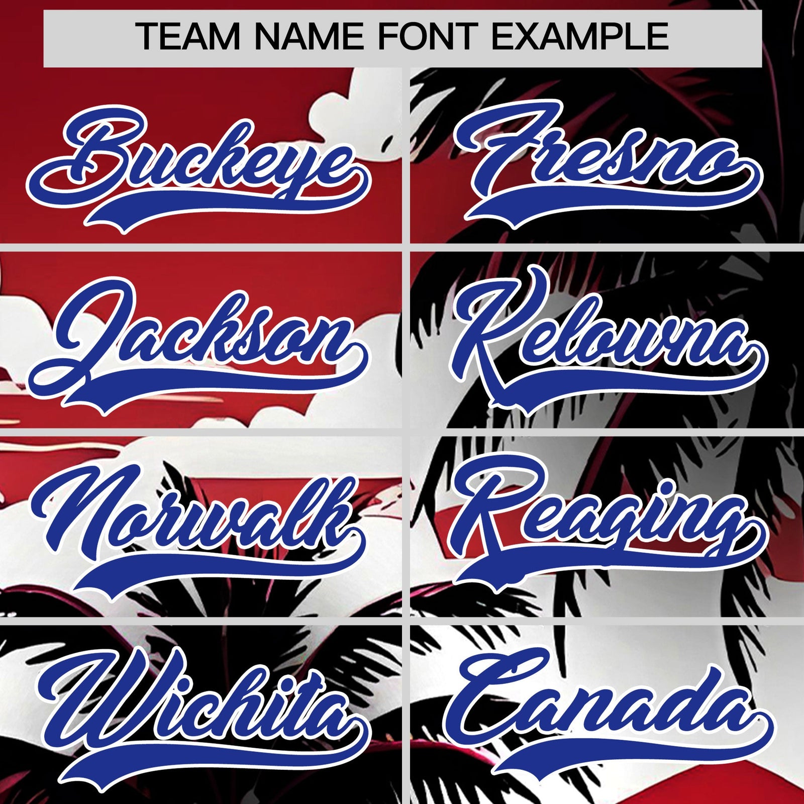 Custom Royal Blue White Graffiti Pattern Hawaiian Style T-shirt| KXKSHOP