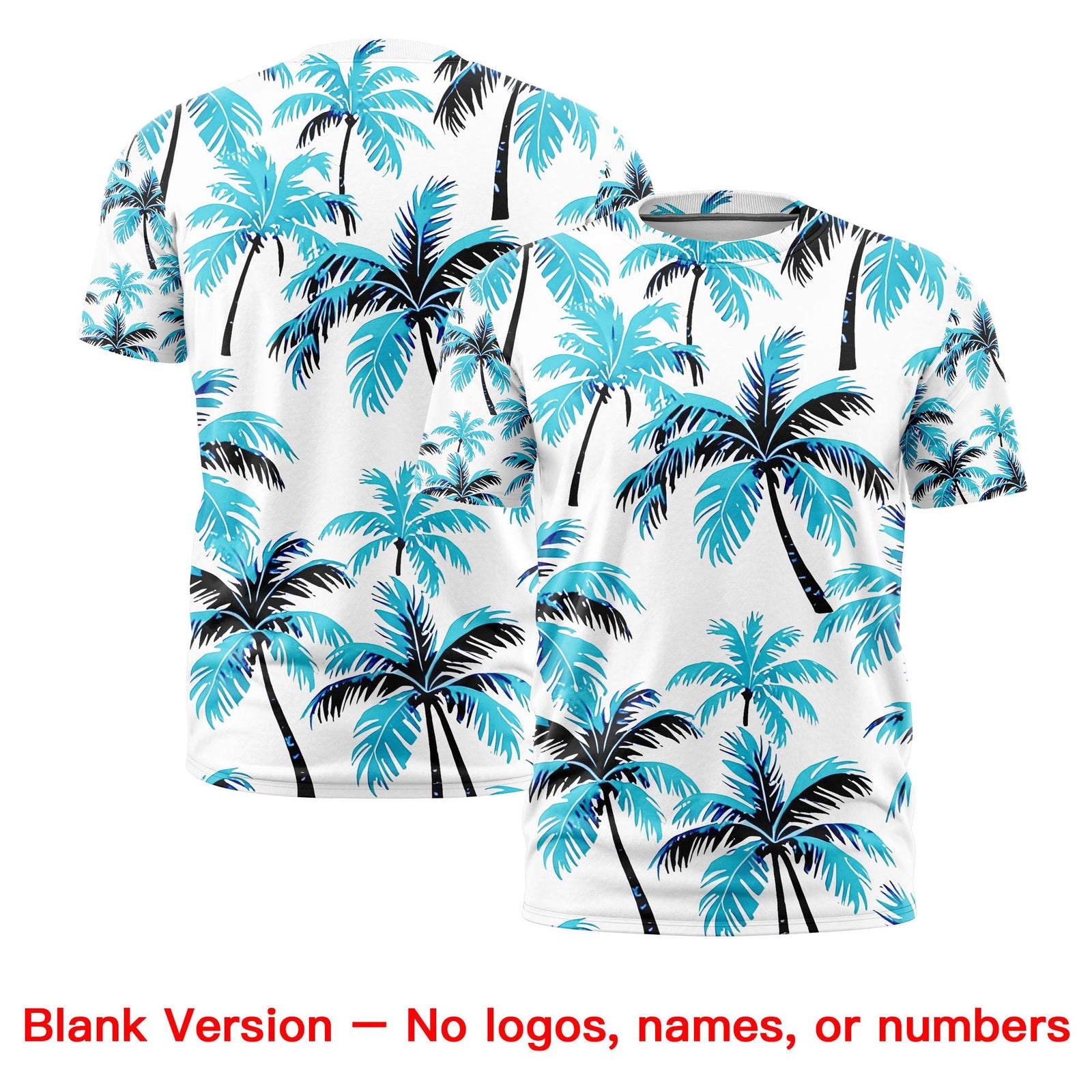 Custom Black White Graffiti Pattern Hawaiian Style T-shirt| KXKSHOP