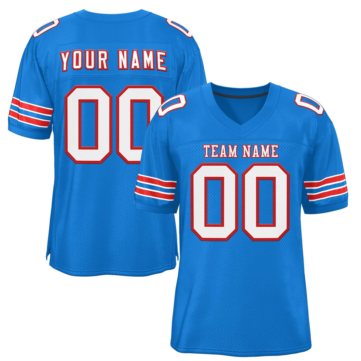 Football Panther Blue Jersey