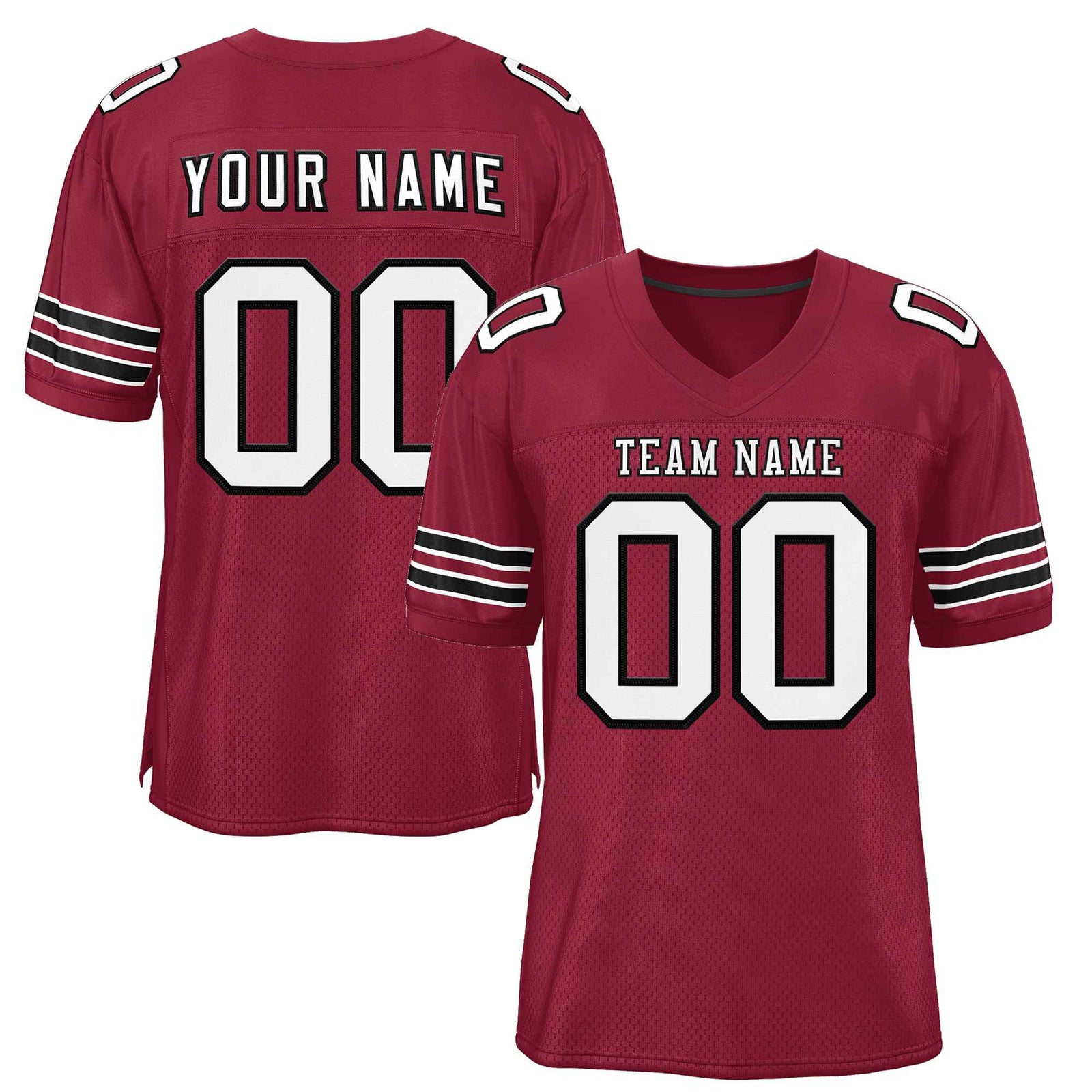 Football Burgundy Jersey