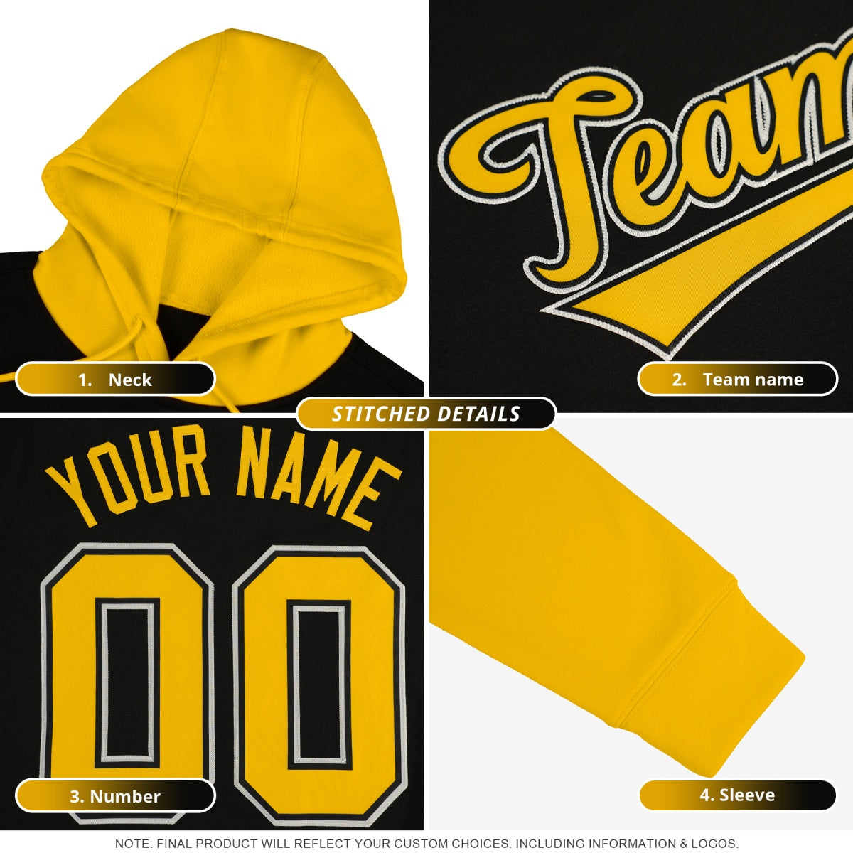 Custom Kelly Green White Leopard Print Pullover Sweatshirt Hoodie| KXKSHOP