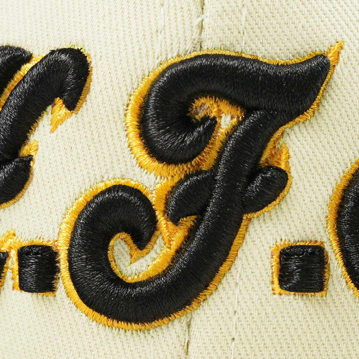 Custom White 3D Puff Embroidery Flat Embroidery Flat Eaves Sport Baseball Cap Design for Men/Women/Youth-Cream1
