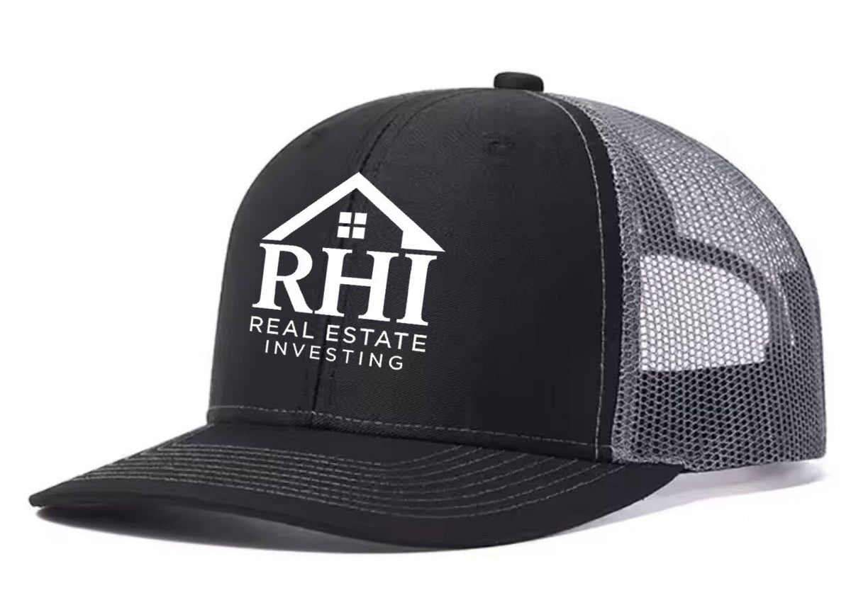 Fans-Made | 3D Puff Embroidery Flat Embroidery Black Gray Trucker Hat ¡§C Available for Reorder