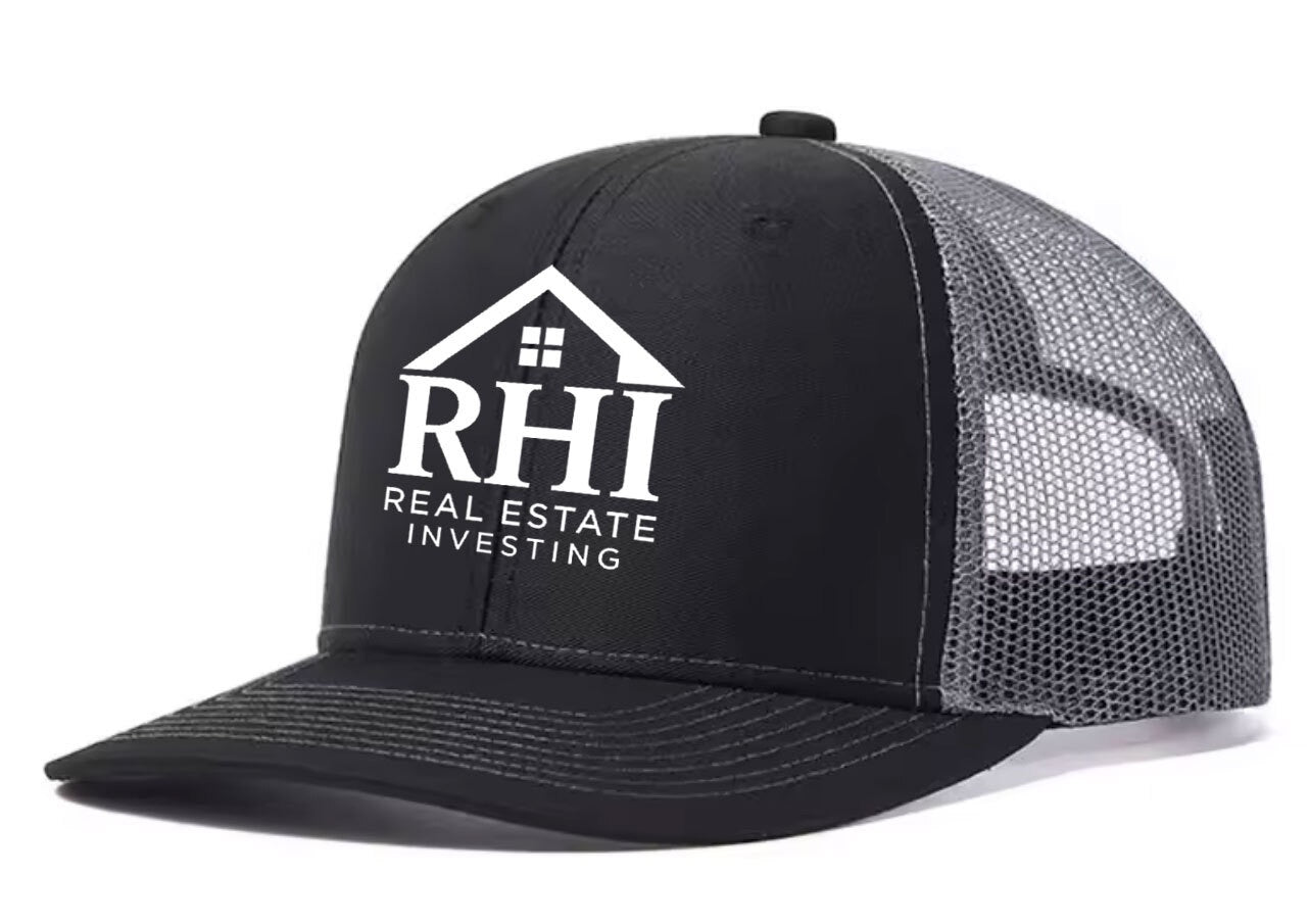 Fans-Made | 3D Puff Embroidery Flat Embroidery Black Gray Trucker Hat ¡§C Available for Reorder