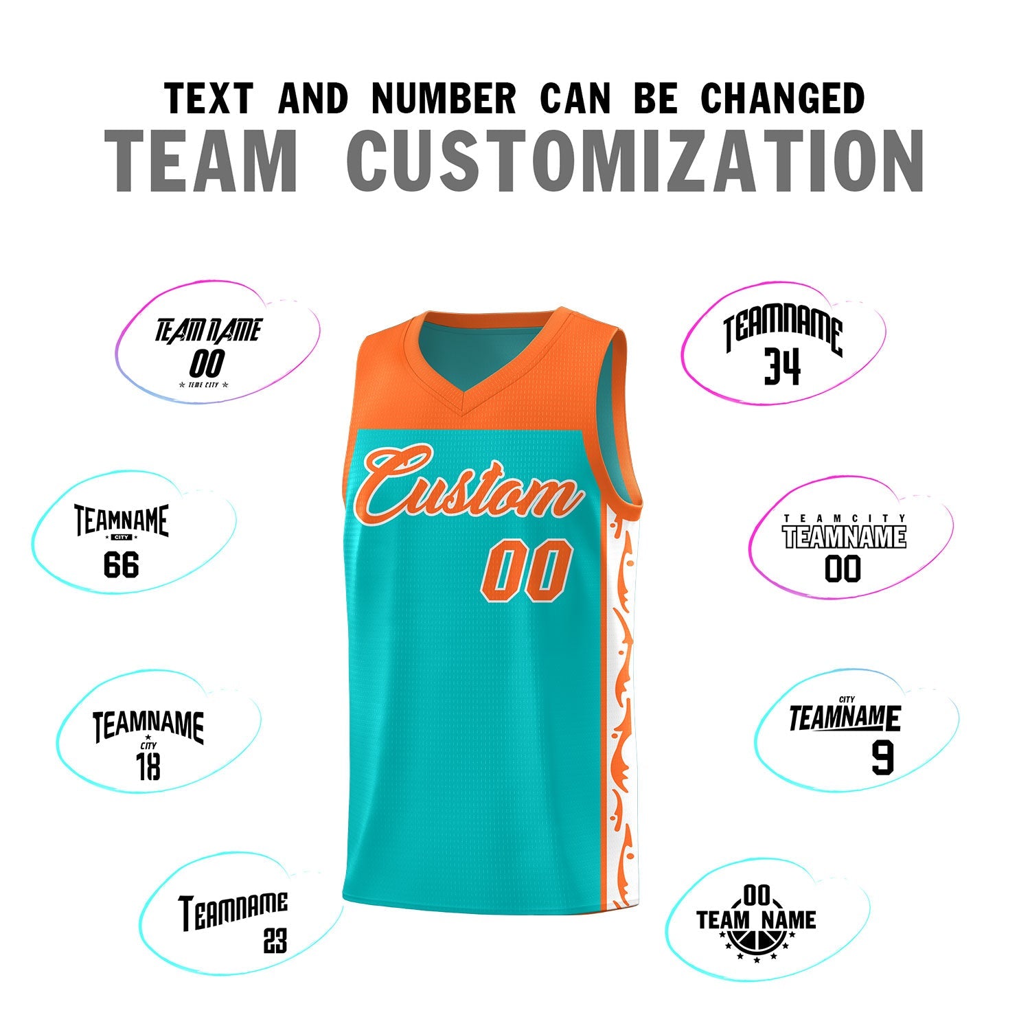 Custom Bright Green Side Pattern Sports Uniform Basketball Jersey
