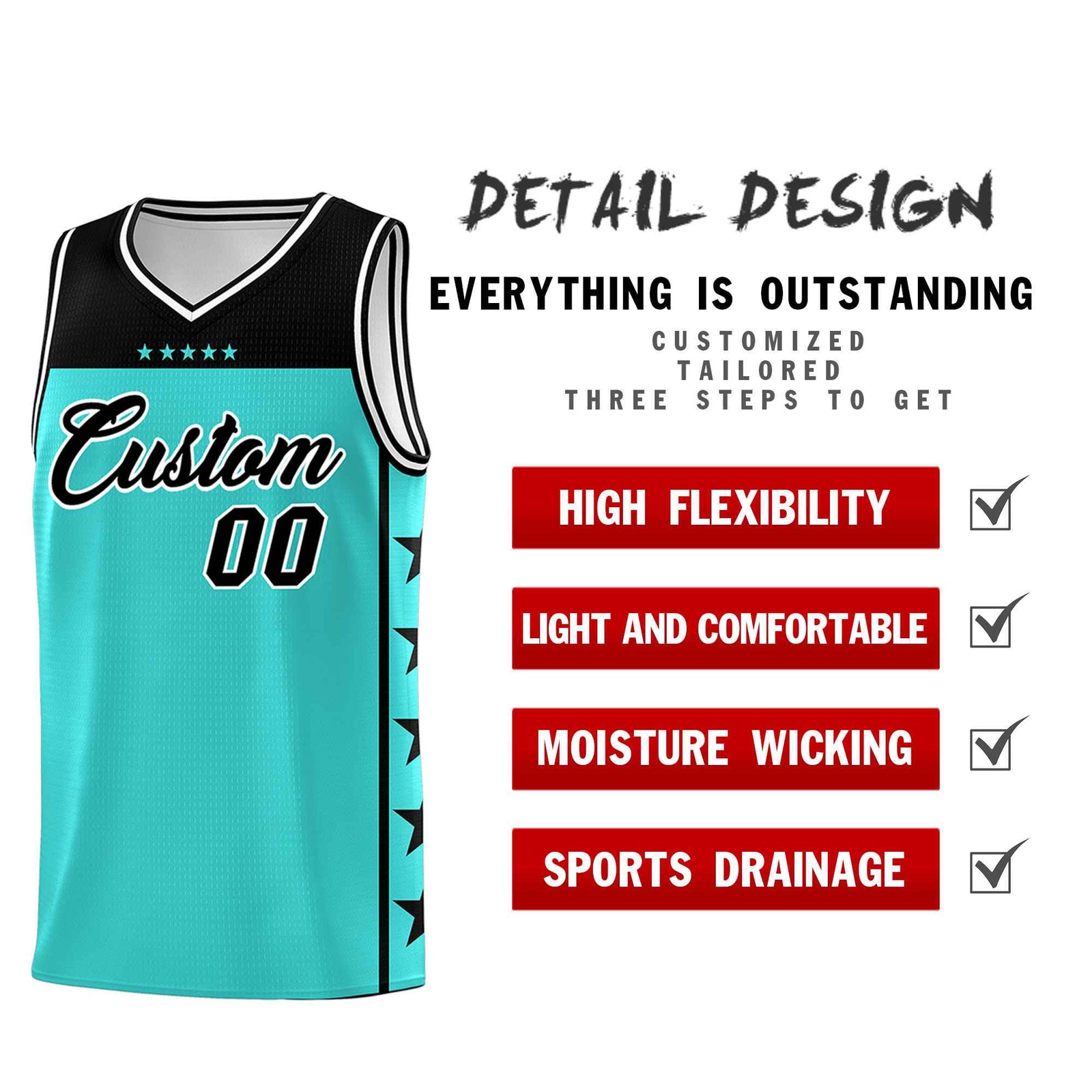 Custom Bright Green Black Color Block Sets Sports Uniform Basketball Jersey