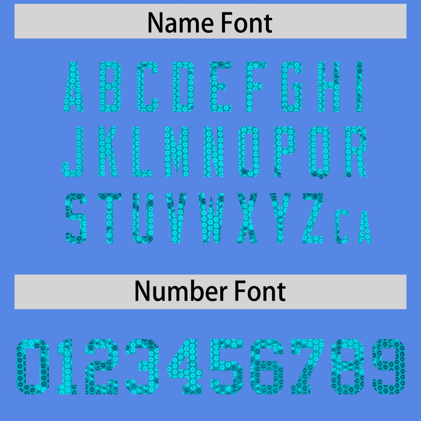 Custom Powder Blue Sequined Tops Athletic Basketball Jersey