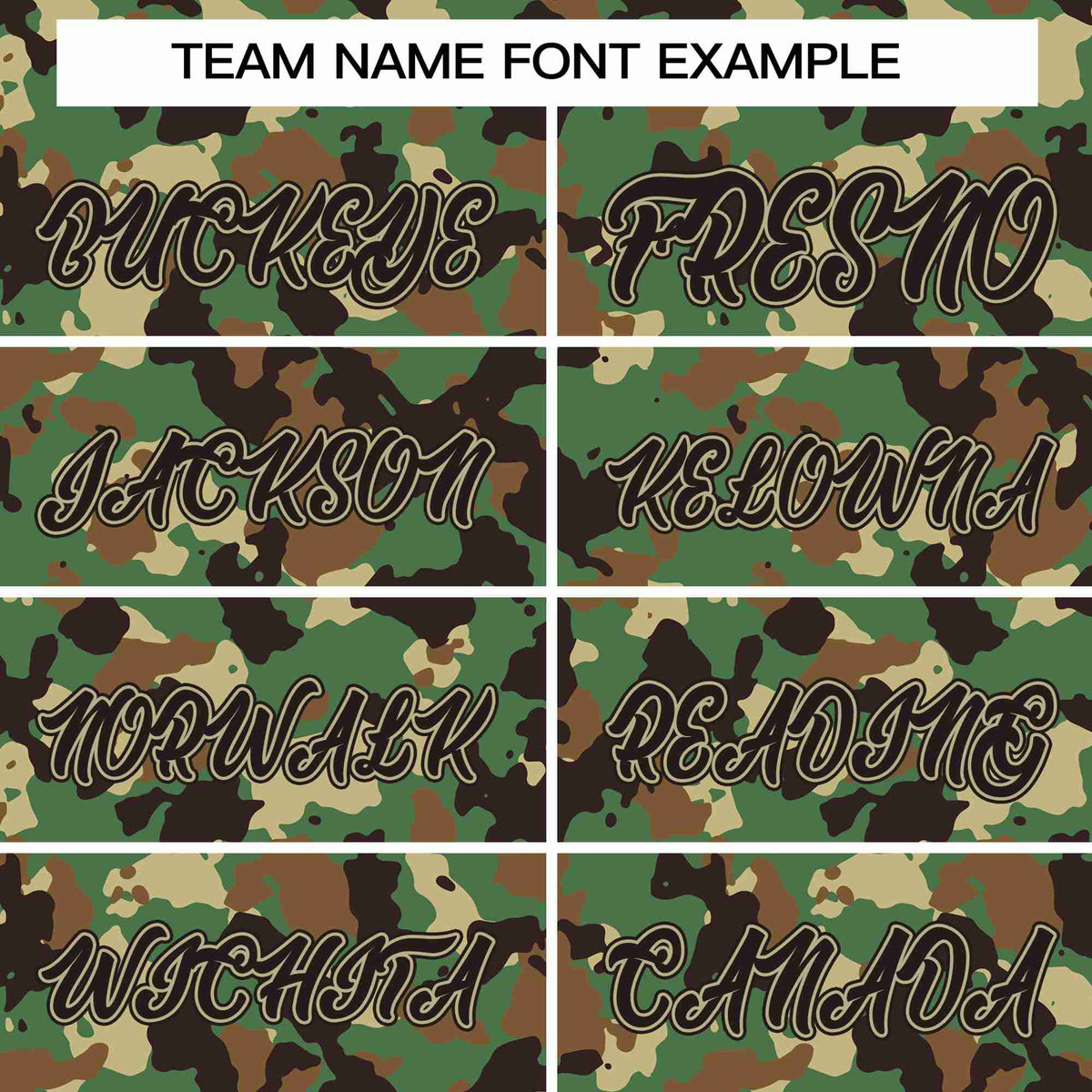 Custom Khaki Green-Brown Camo Fashion Authentic Sleeveless Baseball Jersey