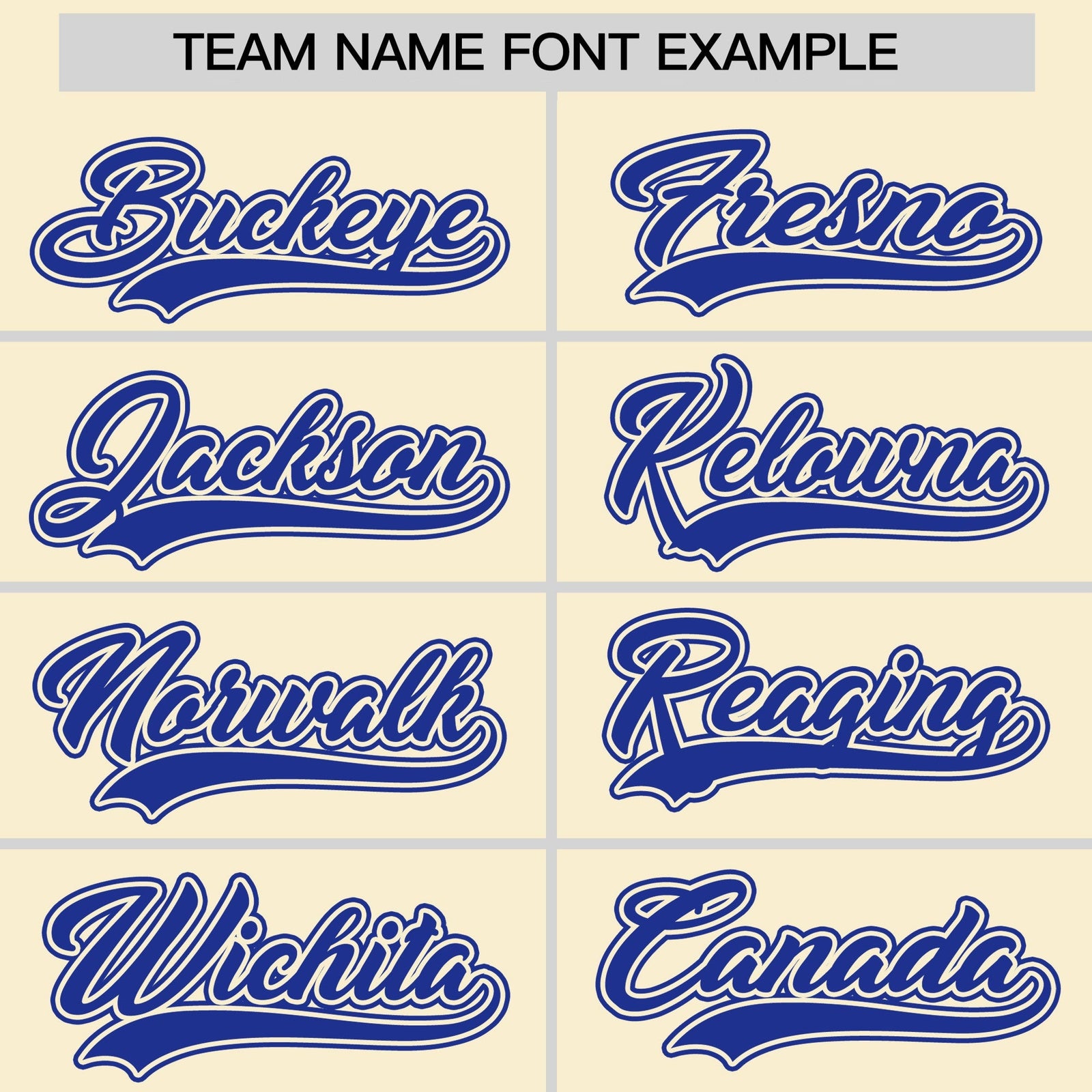 Custom Hockey Hoodie Jersey Cream Royal Blue Raglan Sleeves Lace-Up Neck Personal Name & Number & Logo