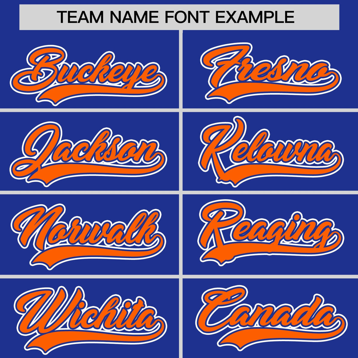 Custom Hockey Hoodie Jersey Royal Blue Orange Raglan Sleeves Lace-Up Neck Personal Name &amp; Number &amp; Logo