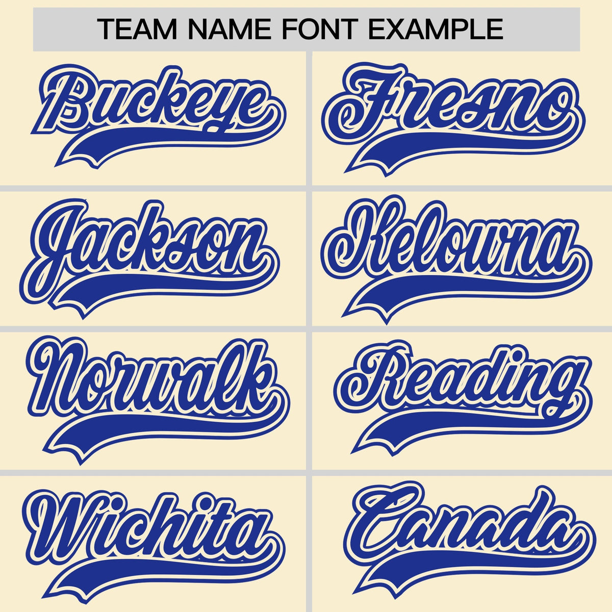 Custom Hockey Hoodie Jersey Cream Royal Blue Raglan Sleeves Lace-Up Neck Personal Name &amp; Number &amp; Logo