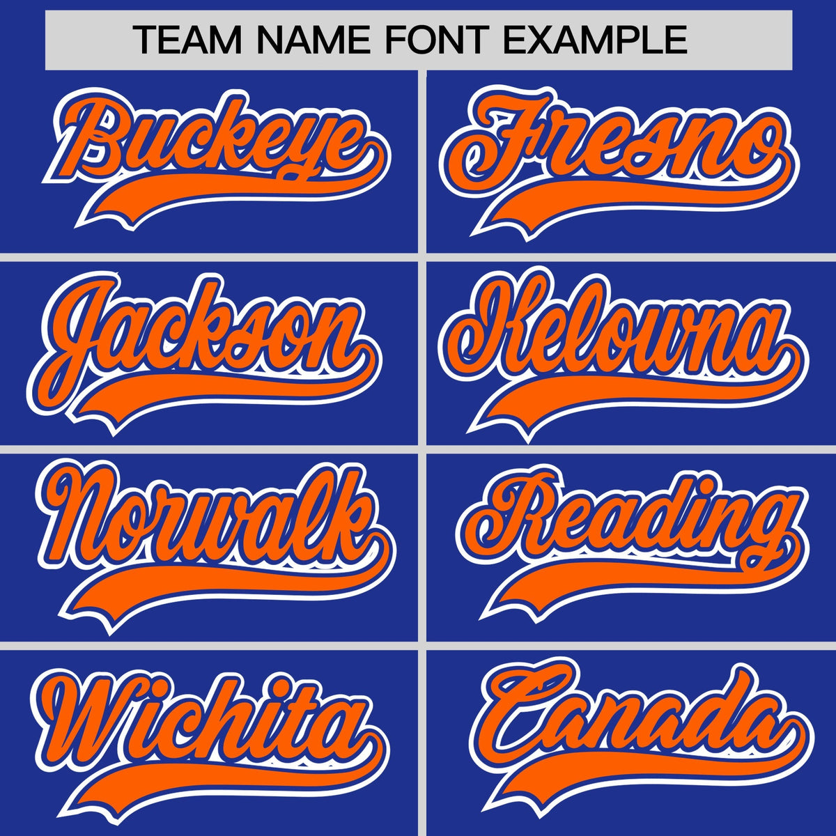 Custom Hockey Hoodie Jersey Royal Blue Orange Raglan Sleeves Lace-Up Neck Personal Name &amp; Number &amp; Logo