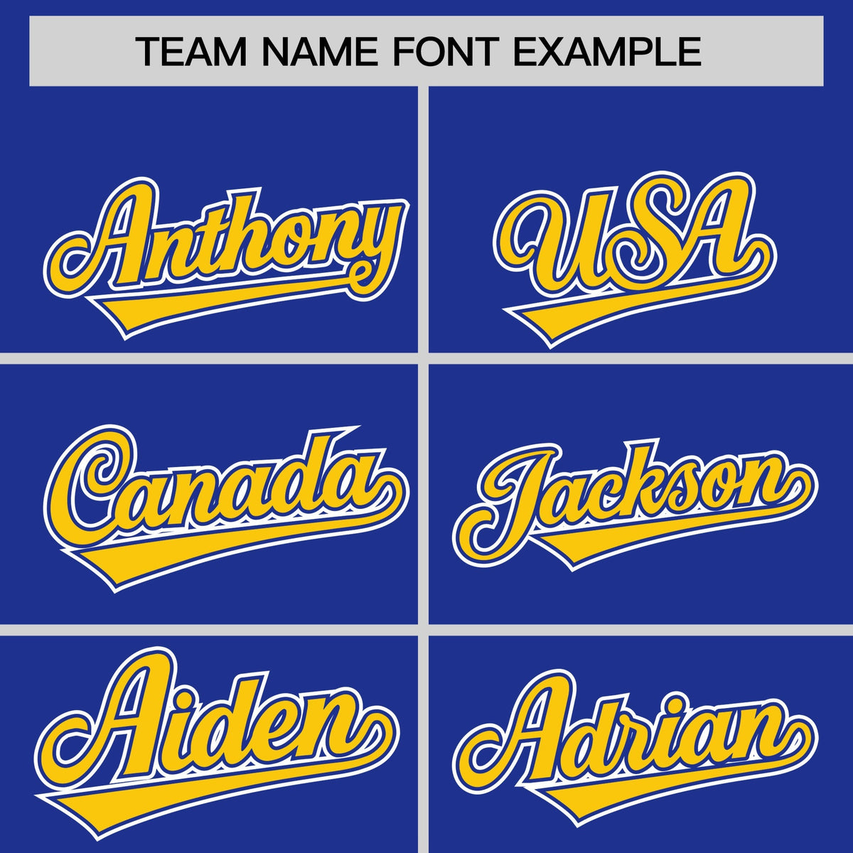 Custom Hockey Hoodie Jersey Royal Blue Gold Raglan Sleeves Lace-Up Neck Personal Name &amp; Number &amp; Logo