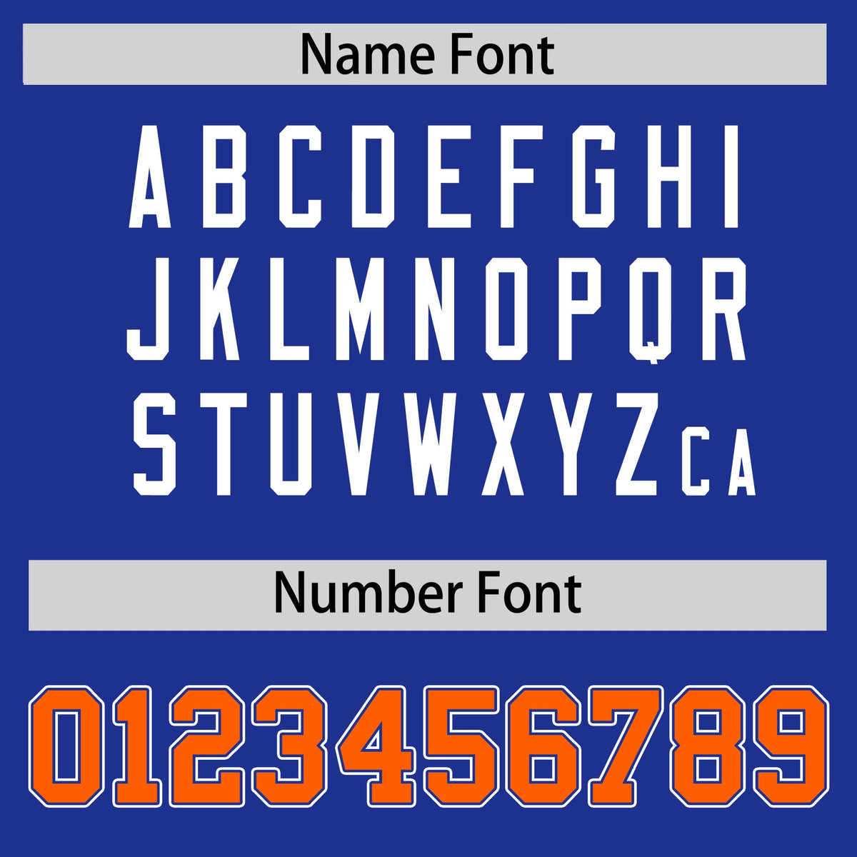 Custom Hockey Hoodie Jersey Royal Blue Orange Raglan Sleeves Lace-Up Neck Personal Name &amp; Number &amp; Logo
