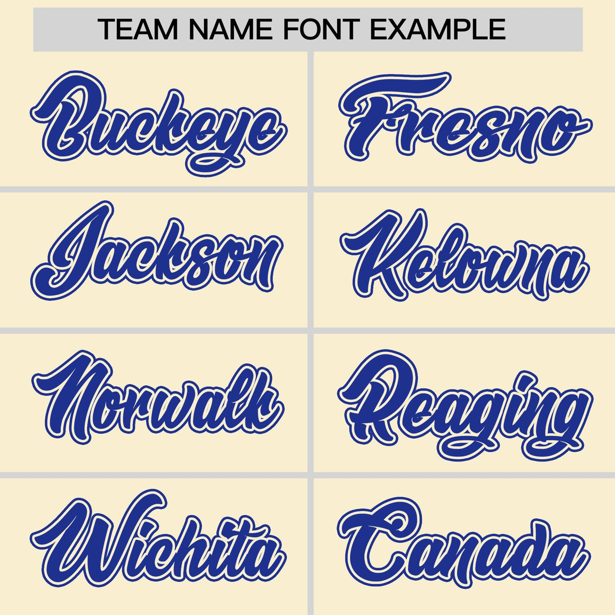 Custom Hockey Hoodie Jersey Cream Royal Blue Raglan Sleeves Lace-Up Neck Personal Name &amp; Number &amp; Logo
