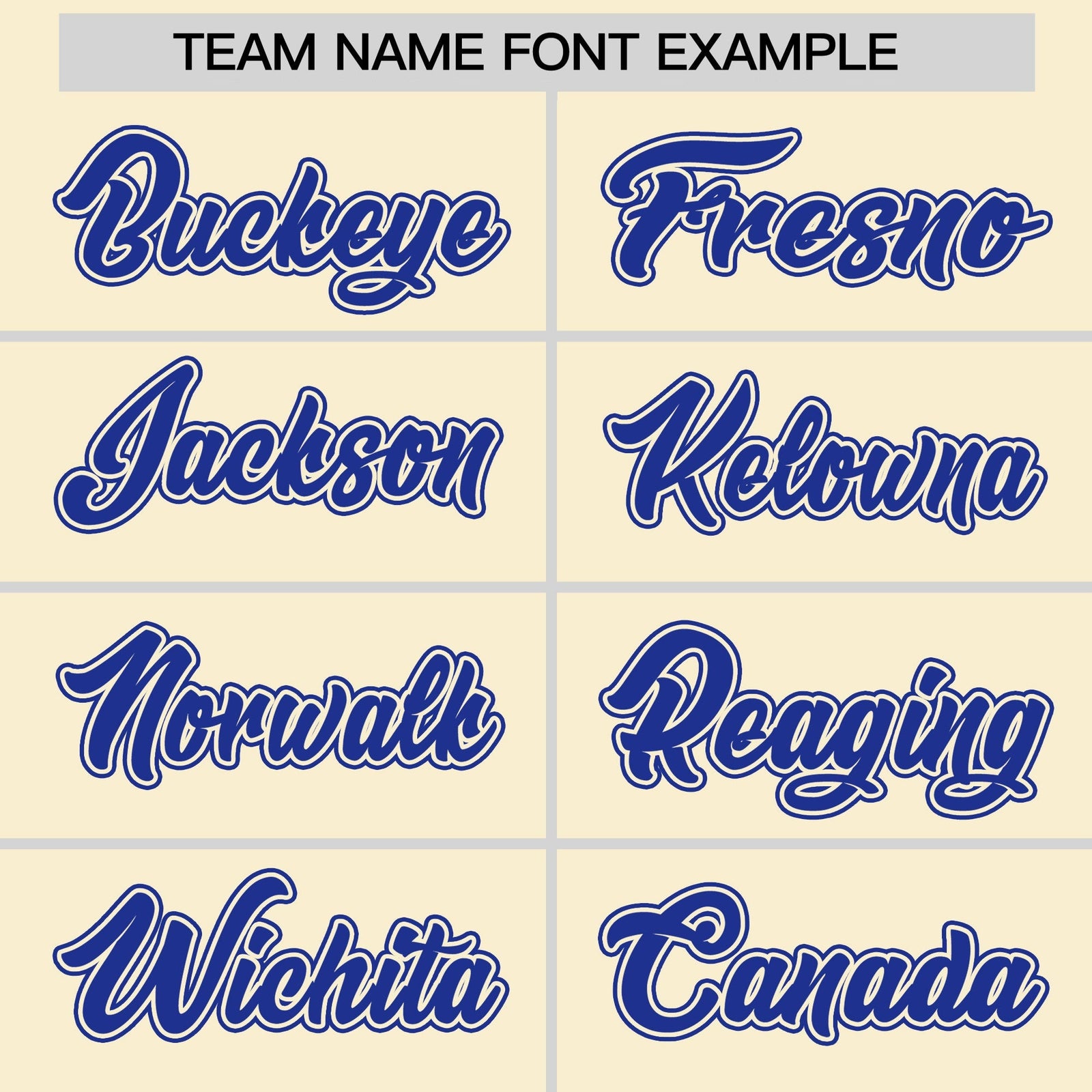 Custom Hockey Hoodie Jersey Cream Royal Blue Raglan Sleeves Lace-Up Neck Personal Name & Number & Logo