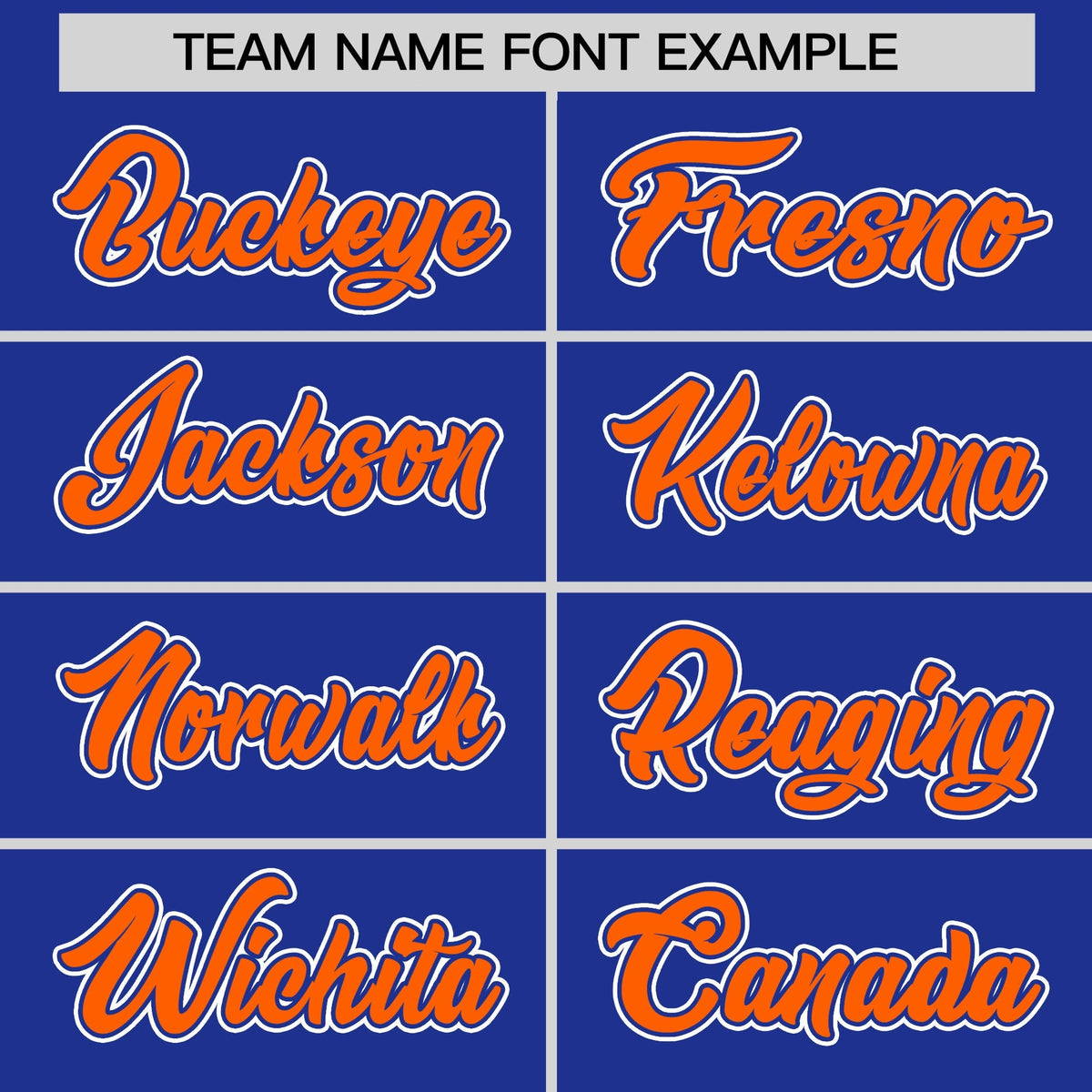 Custom Hockey Hoodie Jersey Royal Blue Orange Raglan Sleeves Lace-Up Neck Personal Name &amp; Number &amp; Logo