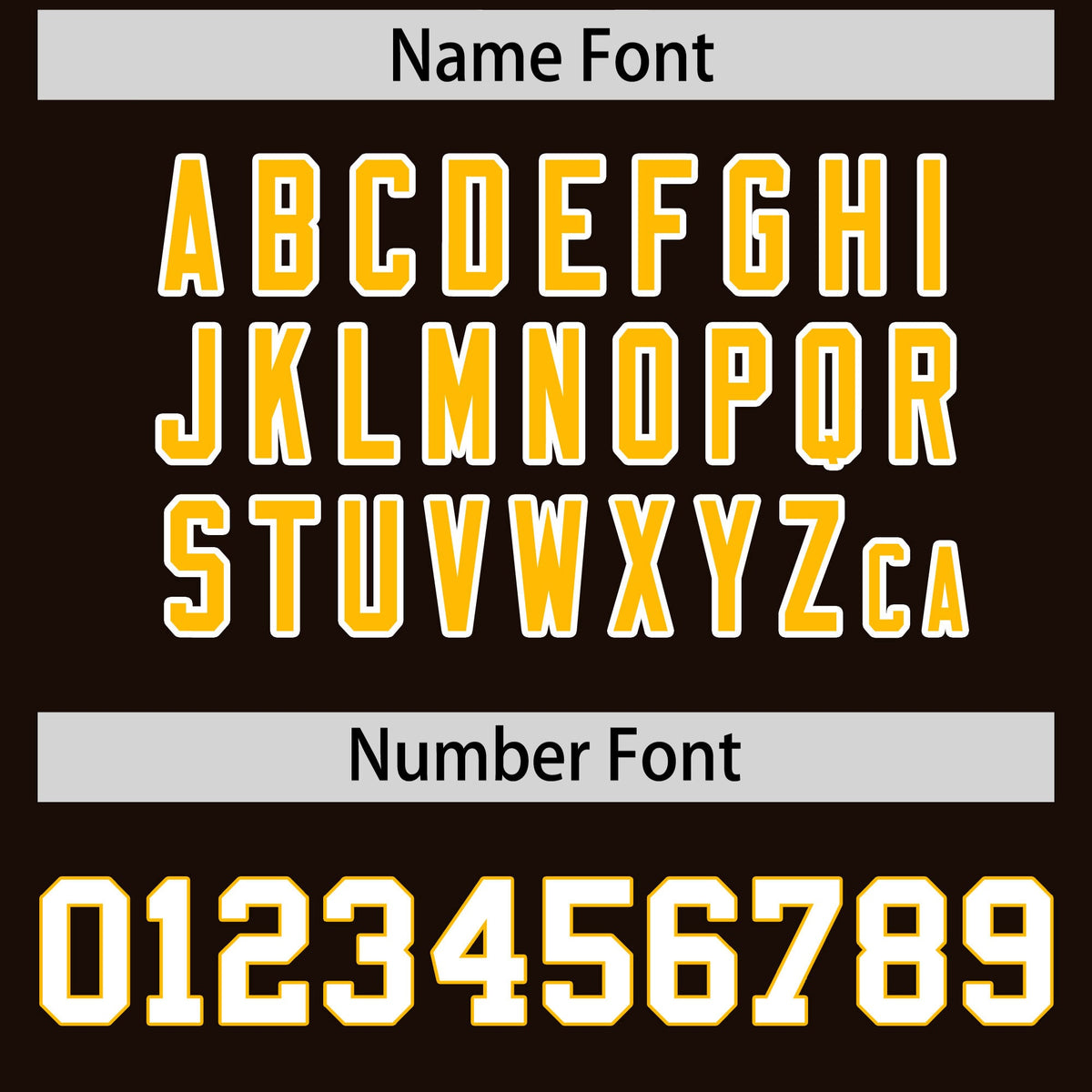 Custom Hockey Hoodie Jersey Brown Gold Classic Style Add Name,Number &amp; Logo