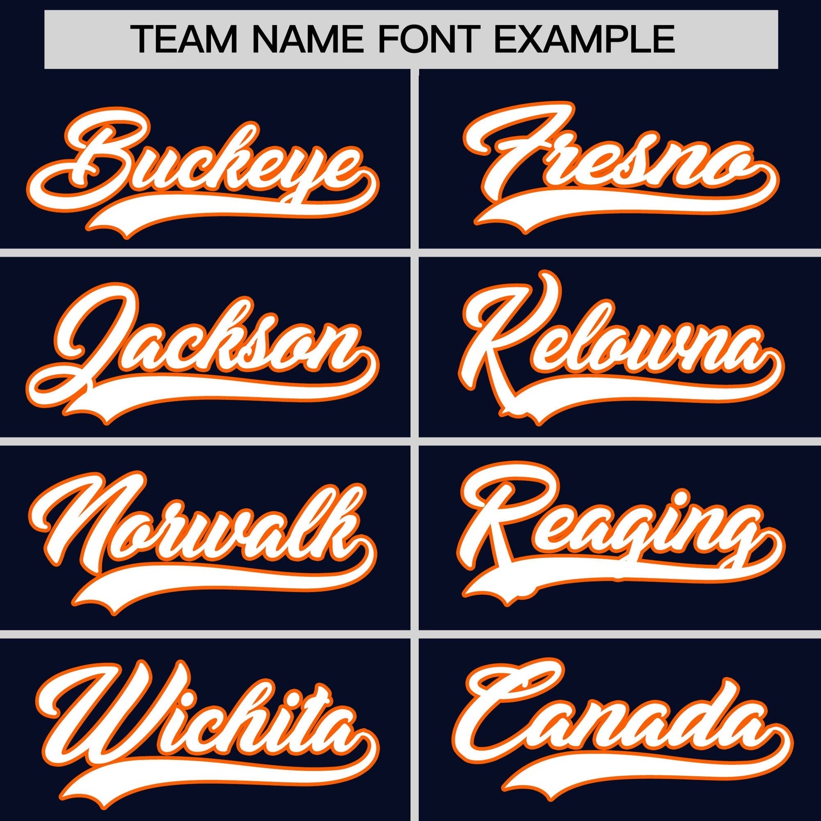Custom Hockey Hoodie Jersey Navy Orange Classic Style for Men&Youth