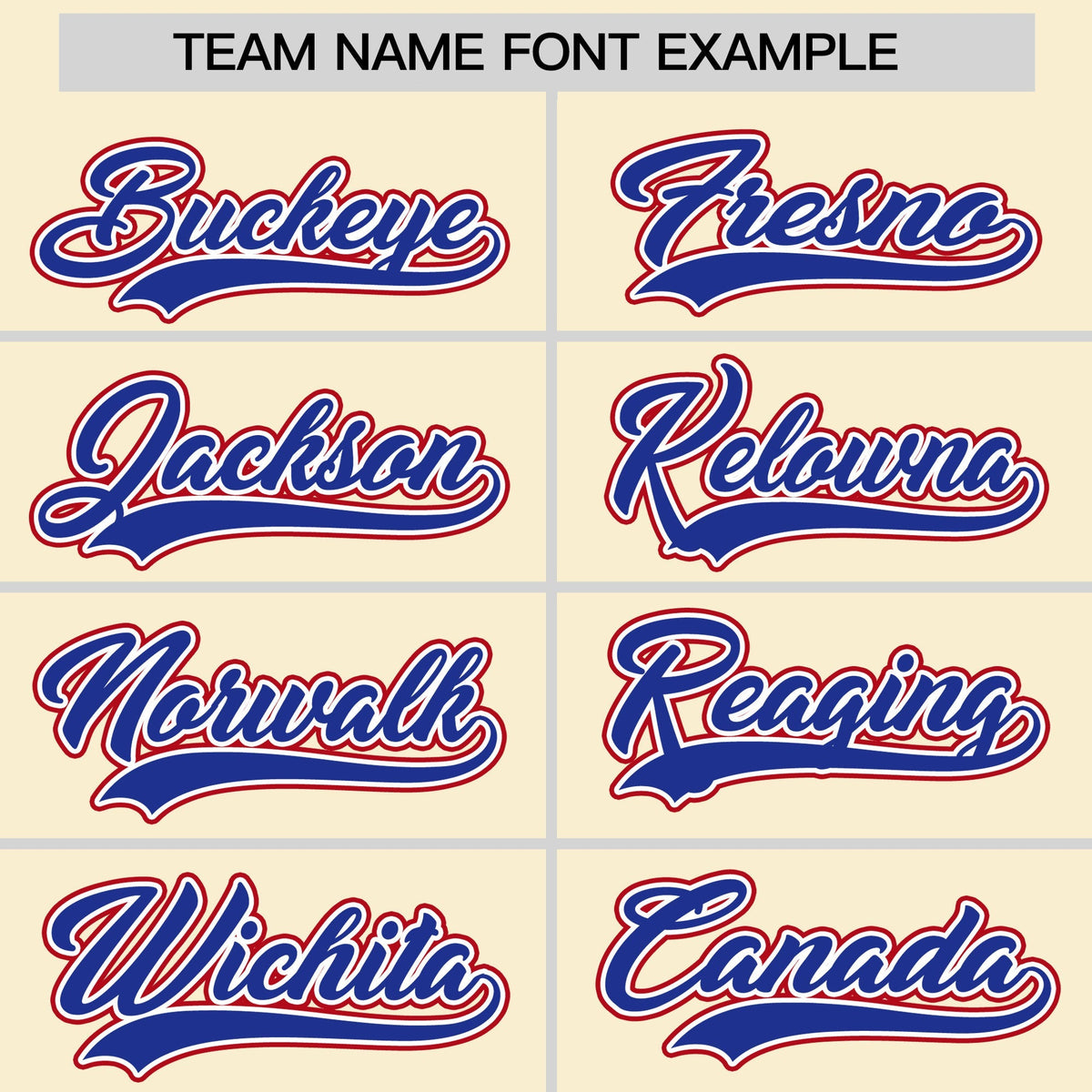Custom Hockey Hoodie Jersey Cream Royal Blue Classic Style Add Name,Number &amp; Logo