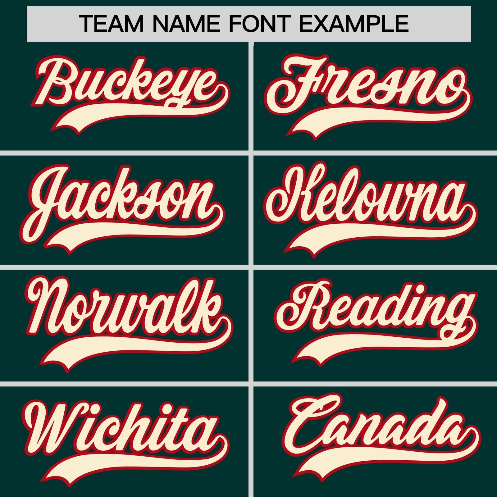 Custom Hockey Hoodie Jersey Midnight Green Red Classic Style Add Name,Number & Logo