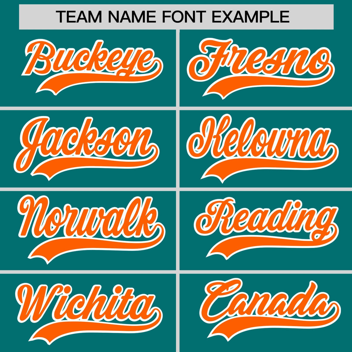 Custom Hockey Hoodie Jersey Teal Orange Classic Style Add Name,Number &amp; Logo