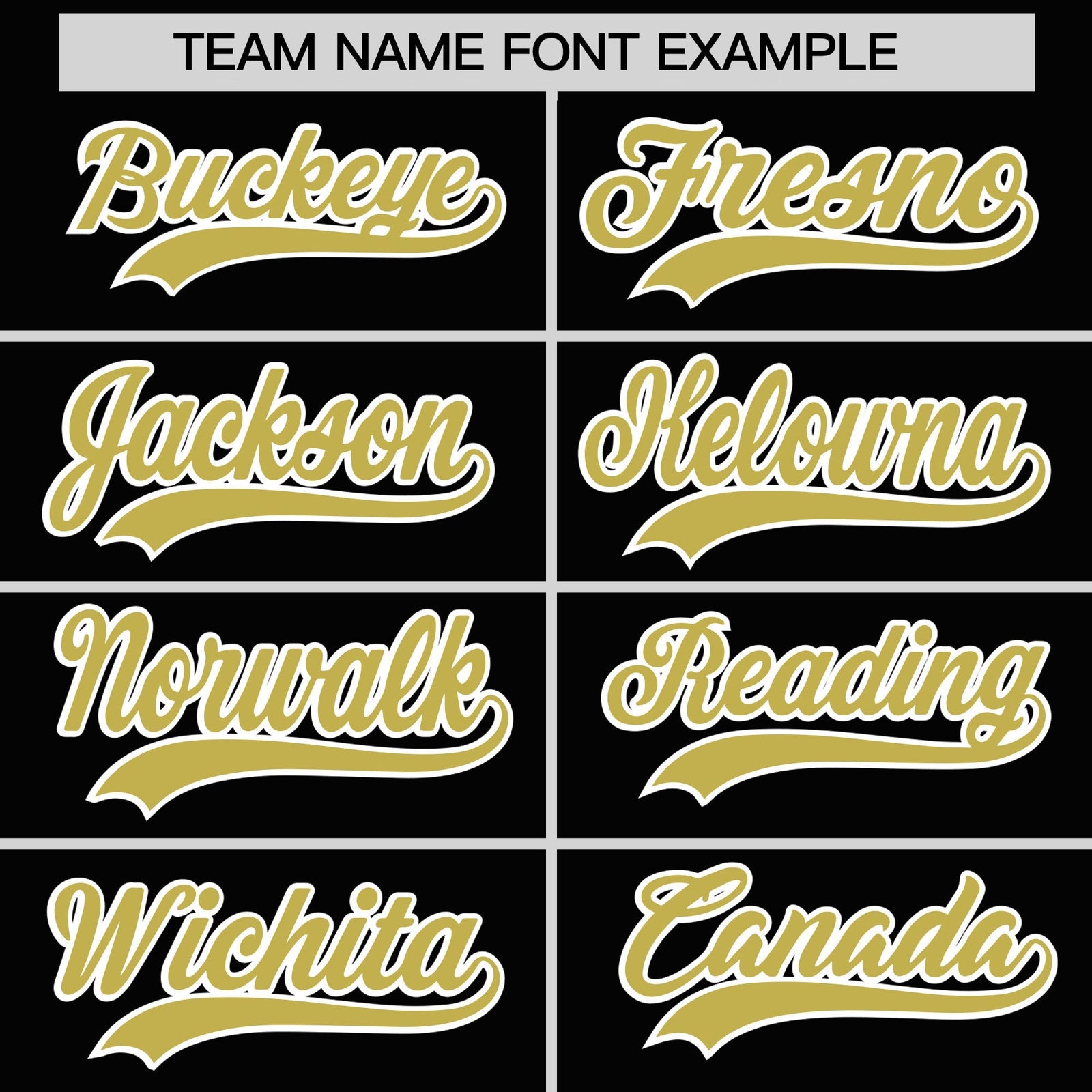 Custom Hockey Hoodie Jersey Black Old Gold Classic Style for Men&Youth