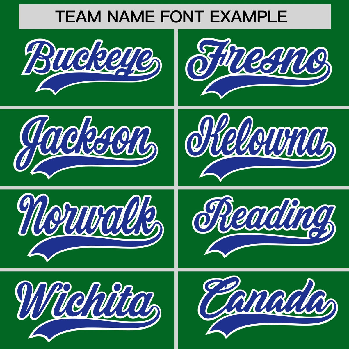 Custom Hockey Hoodie Jersey Kelly Green Royal Blue Classic Style Add Name,Number &amp; Logo