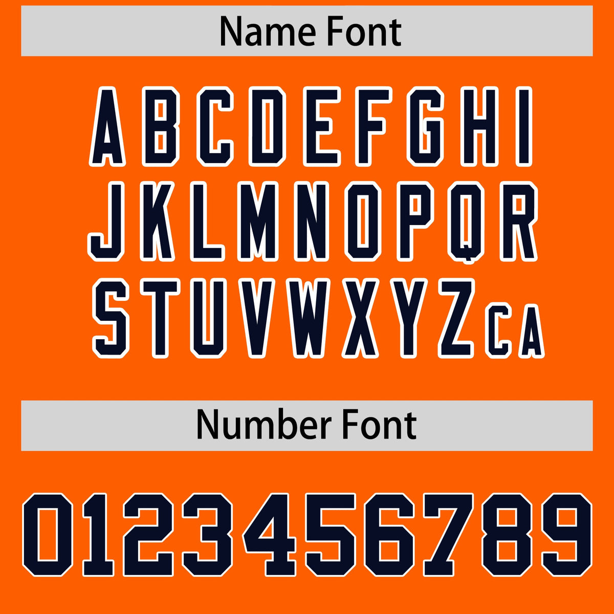 Custom Hockey Hoodie Jersey Orange Navy Classic Style Add Name,Number &amp; Logo