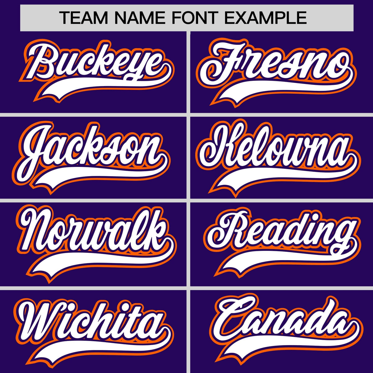 Custom Hockey Hoodie Jersey Purple Orange Classic Style Add Name,Number &amp; Logo