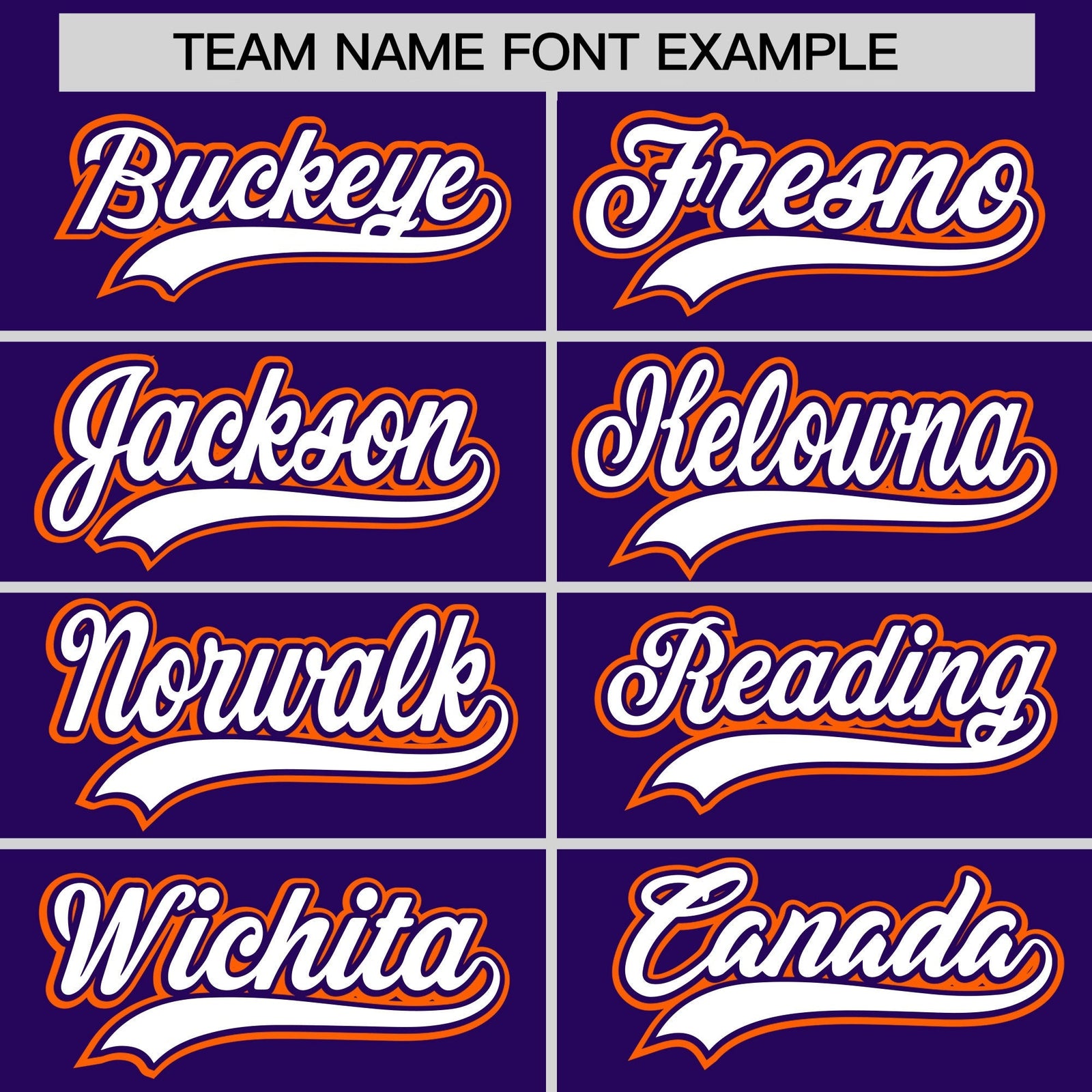 Custom Hockey Hoodie Jersey Purple Orange Classic Style Add Name,Number & Logo