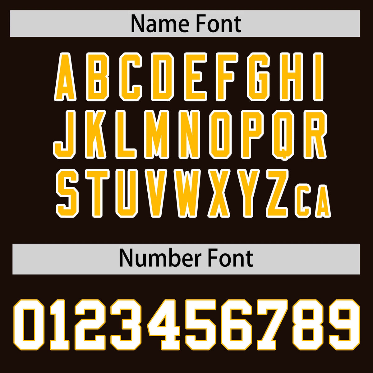 Custom Hockey Hoodie Jersey Brown Gold Classic Style Add Name,Number &amp; Logo