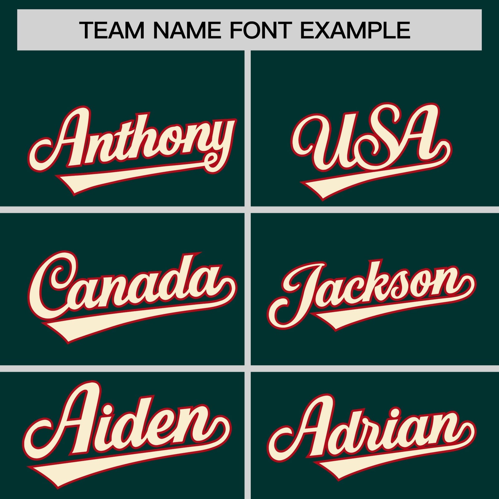 Custom Hockey Hoodie Jersey Midnight Green Red Classic Style Add Name,Number & Logo