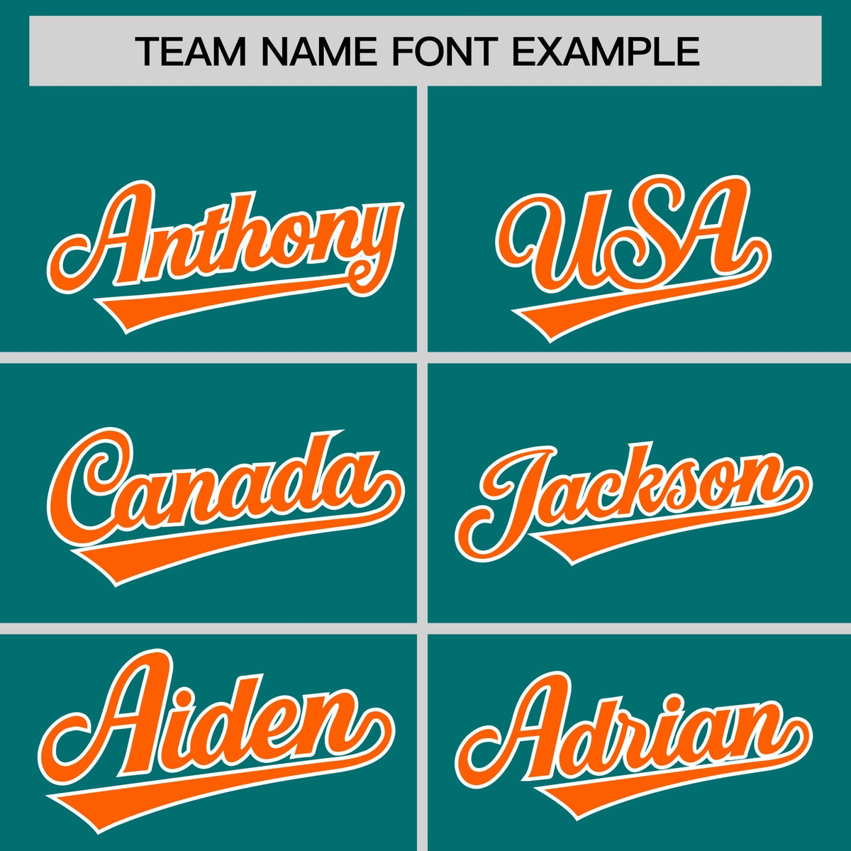 Custom Hockey Hoodie Jersey Teal Orange Classic Style Add Name,Number &amp; Logo