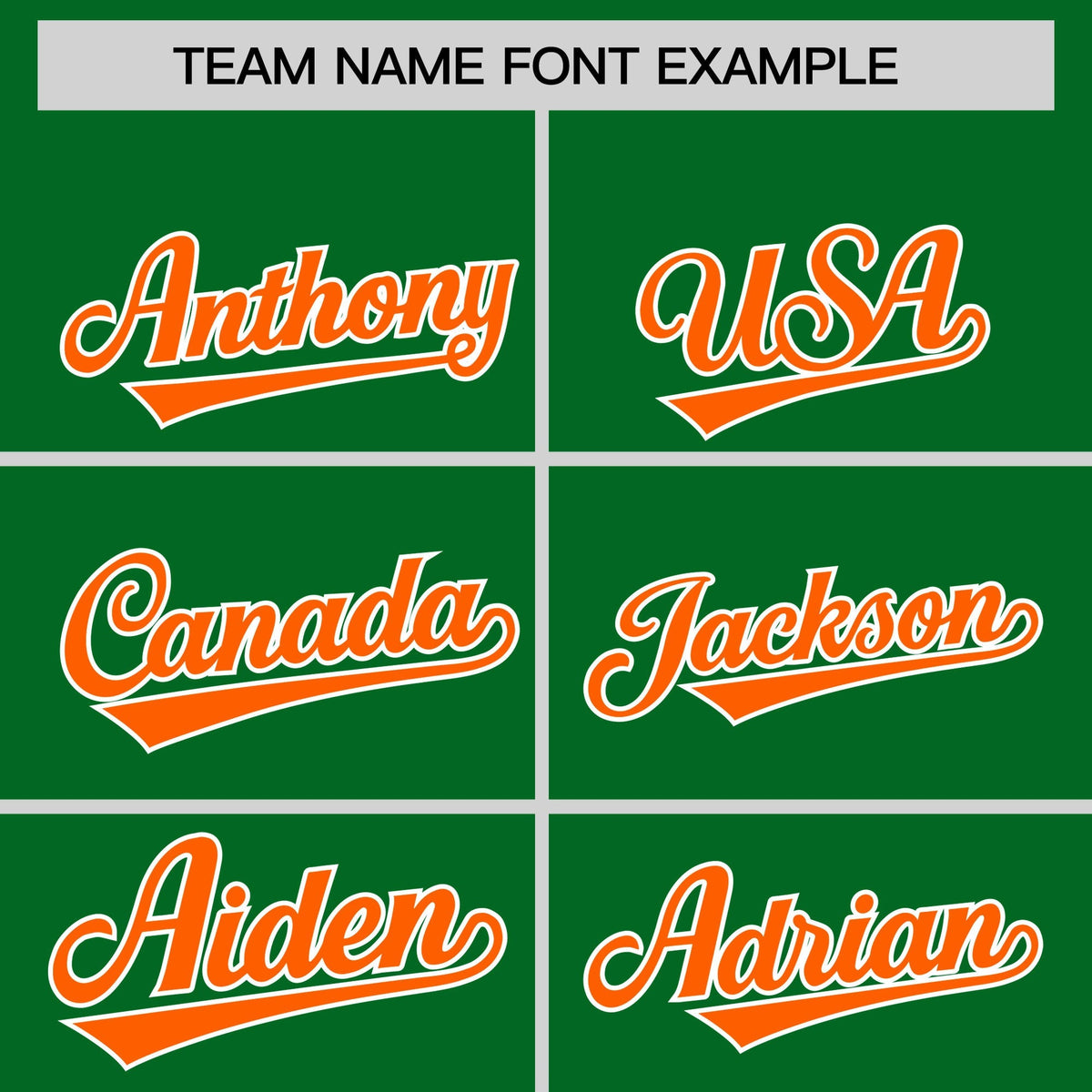 Custom Hockey Hoodie Jersey Kelly Green Orange Classic Style for Men&amp;Youth